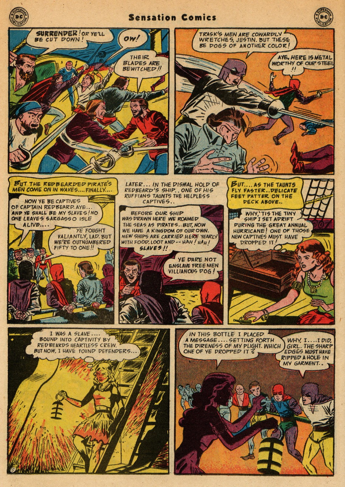 Read online Sensation (Mystery) Comics comic -  Issue #51 - 38