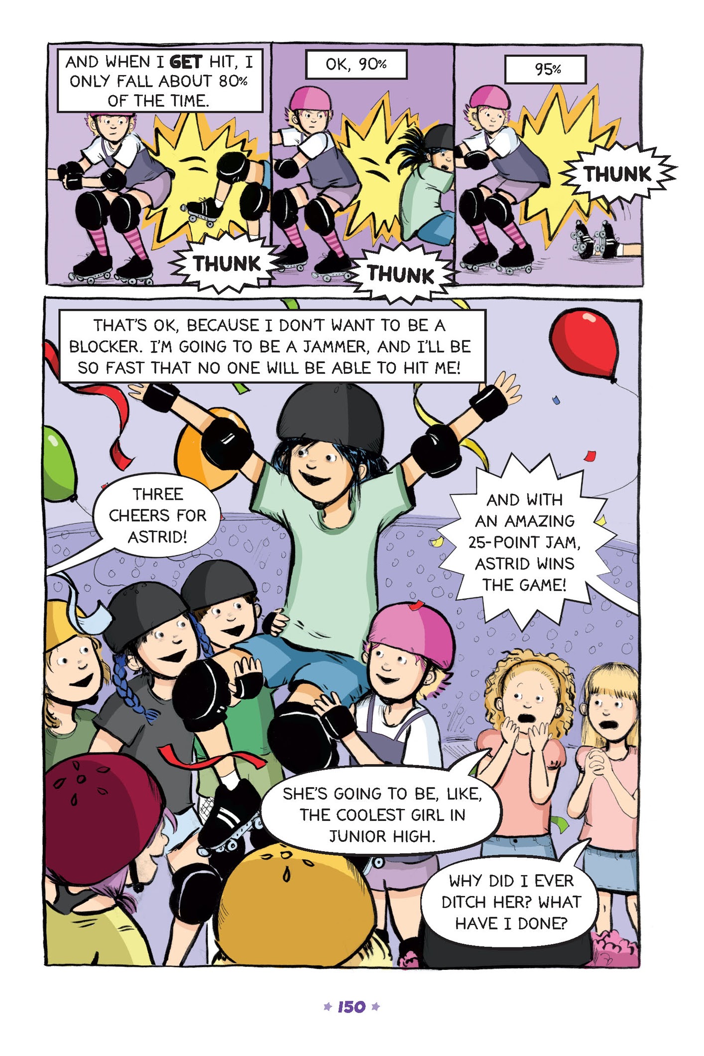Read online Roller Girl comic -  Issue # TPB (Part 2) - 47