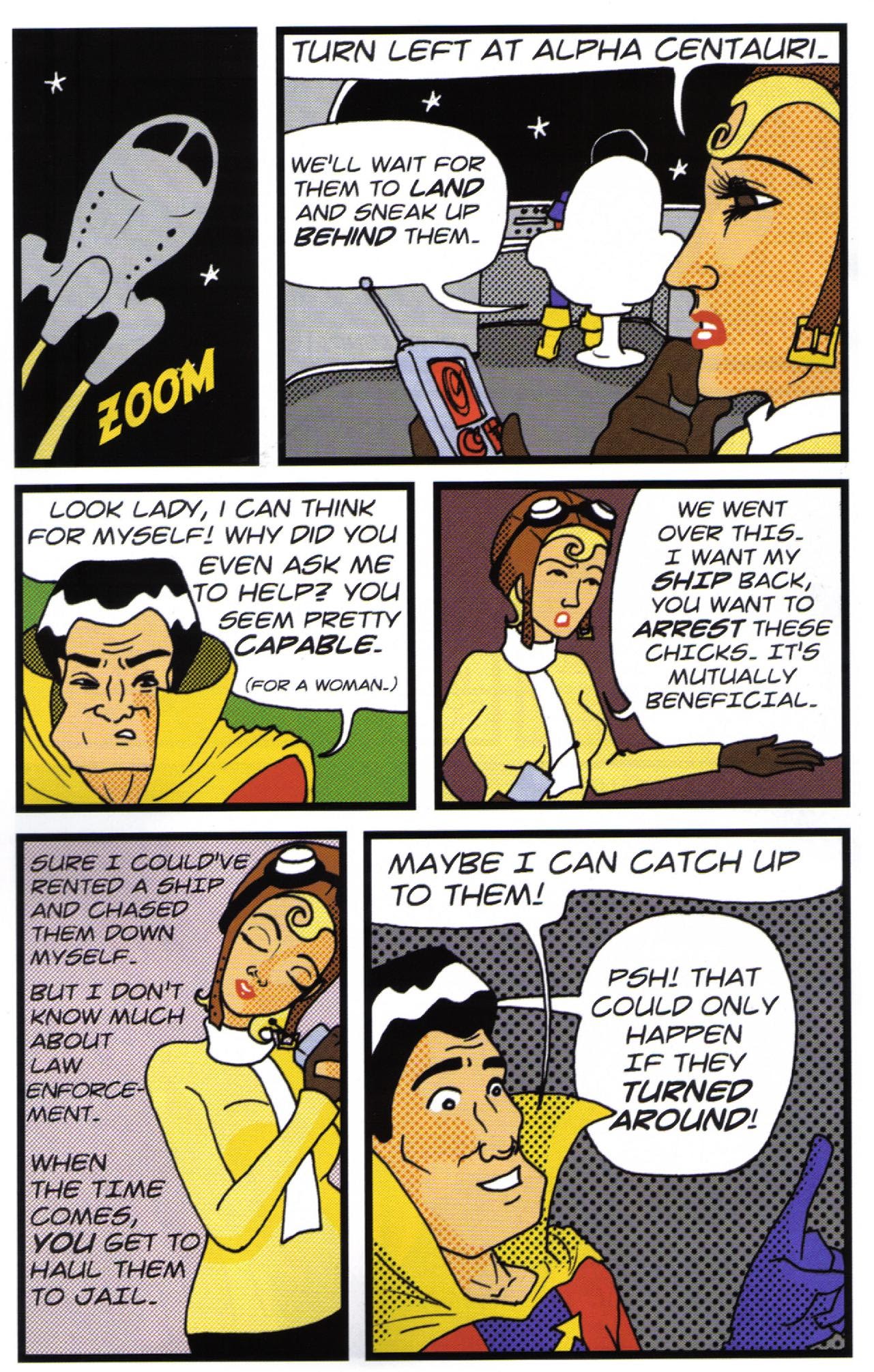 Read online I Was Kidnapped By Lesbian Pirates From Outer Space comic -  Issue #5 - 22
