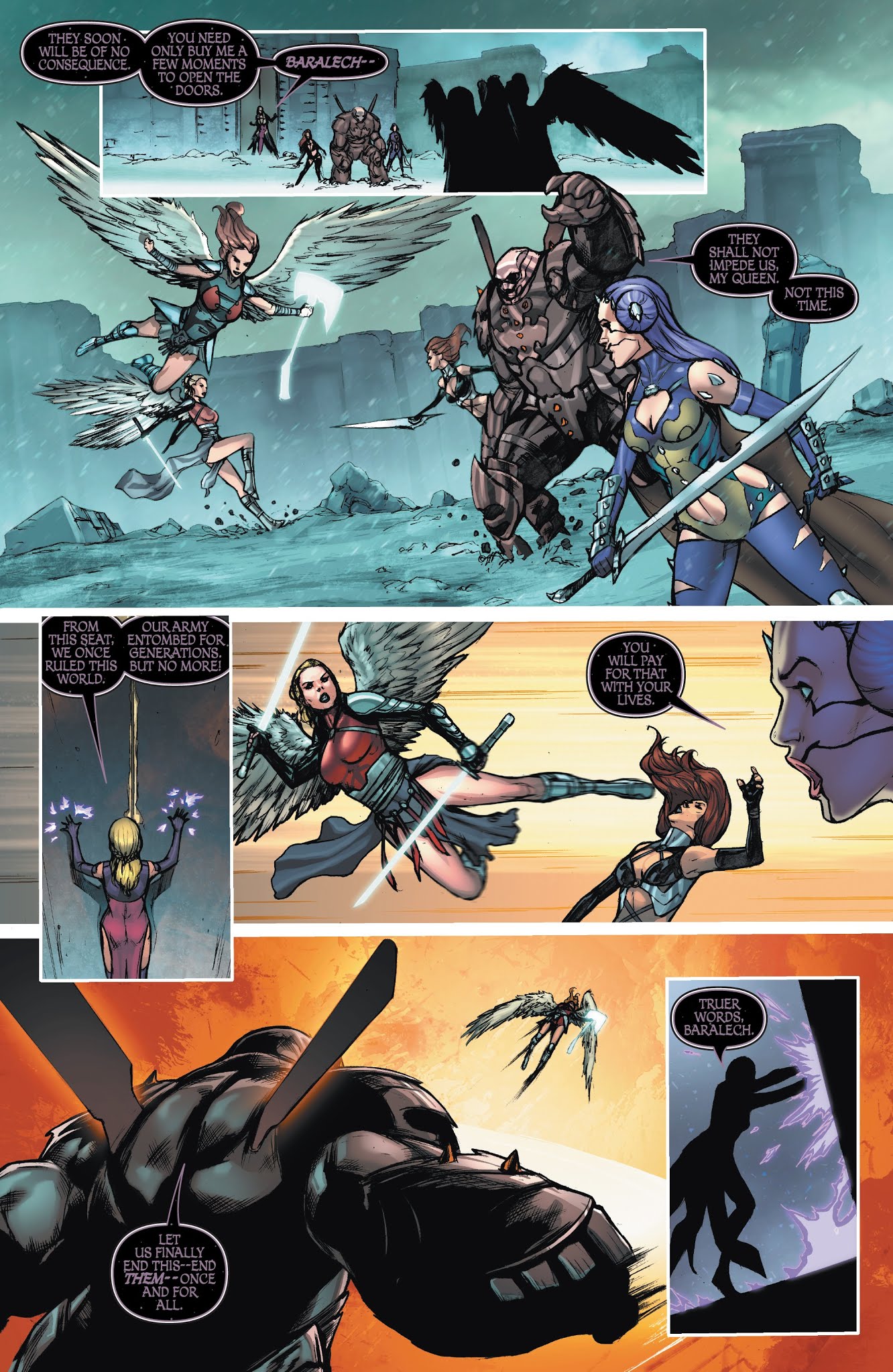 Read online Dissension: War Eternal comic -  Issue #4 - 9