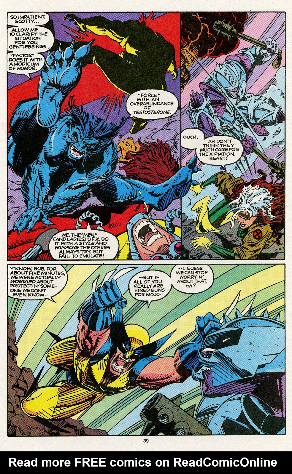 Read X Men 1991 Issue Annual 1 Online All Page