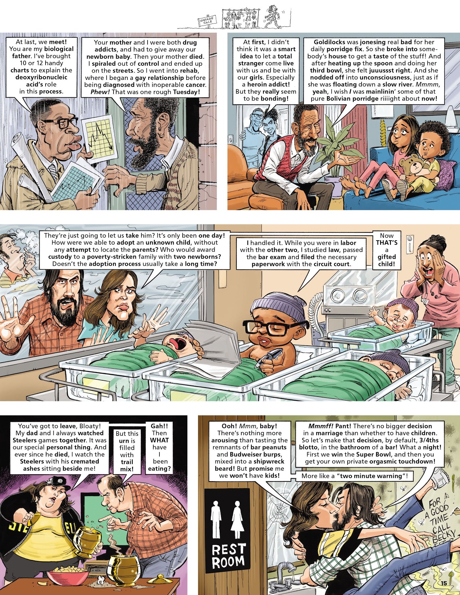 Read online MAD comic -  Issue #550 - 17