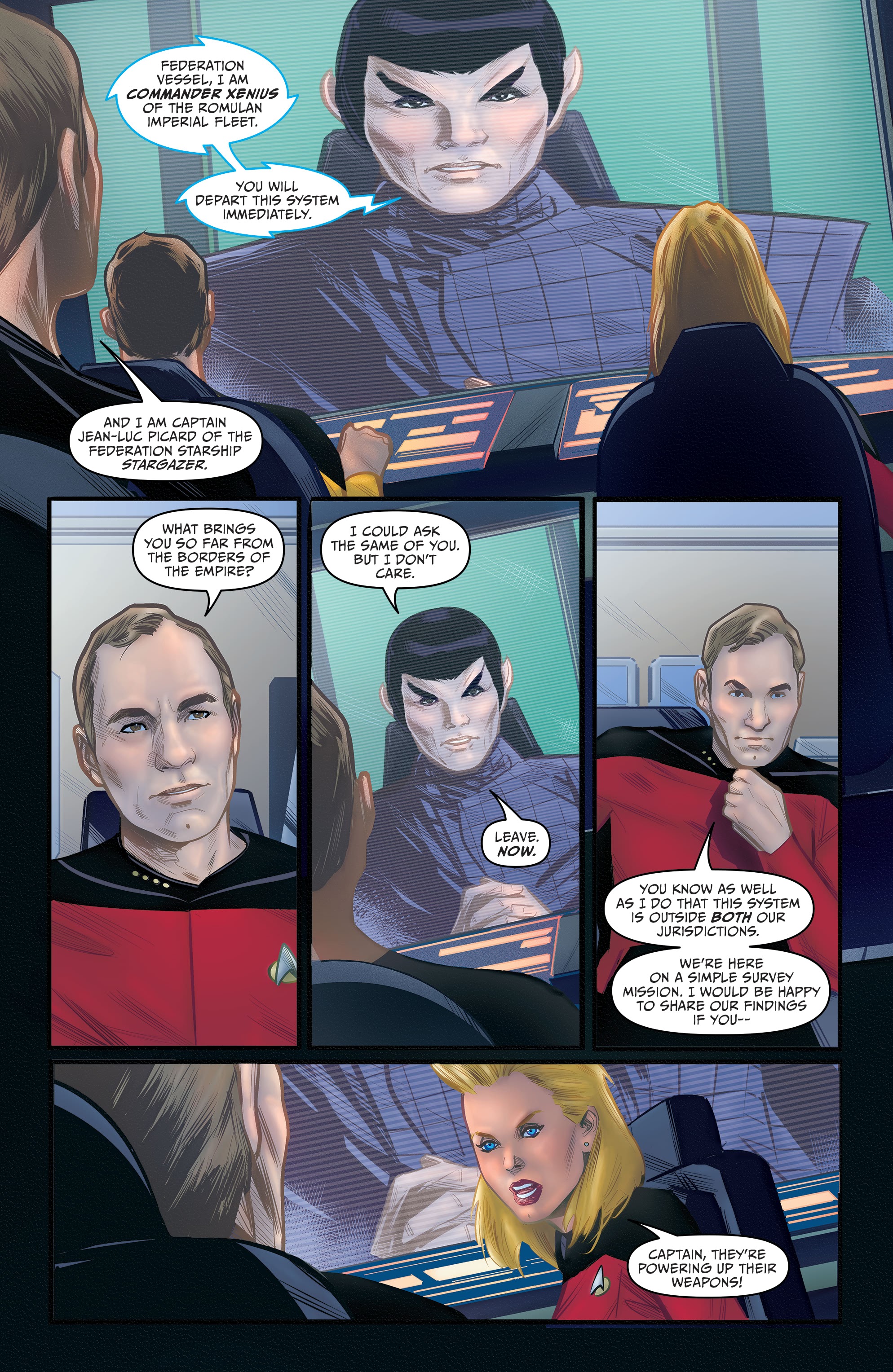 Read online Star Trek: Picard: Stargazer comic -  Issue #1 - 15