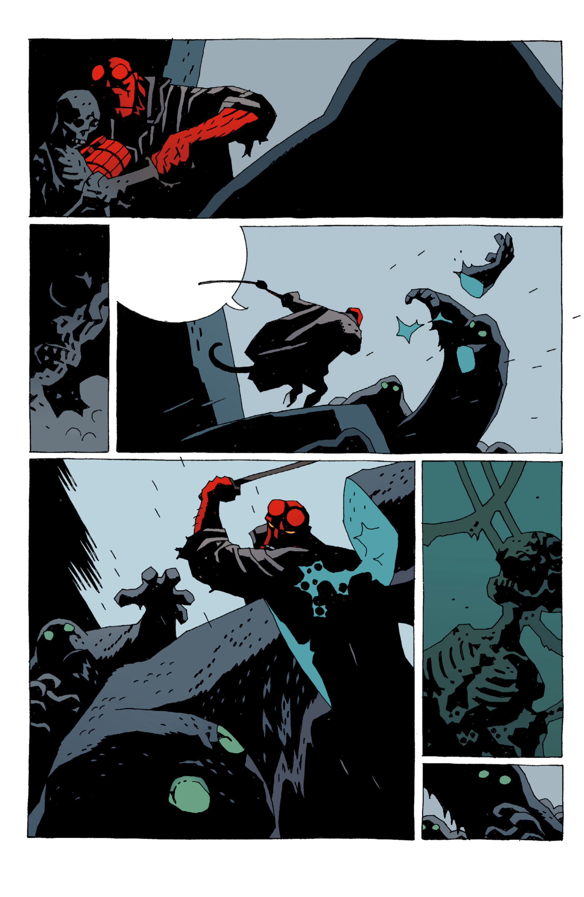 Read online Hellboy comic -  Issue #6 - 140