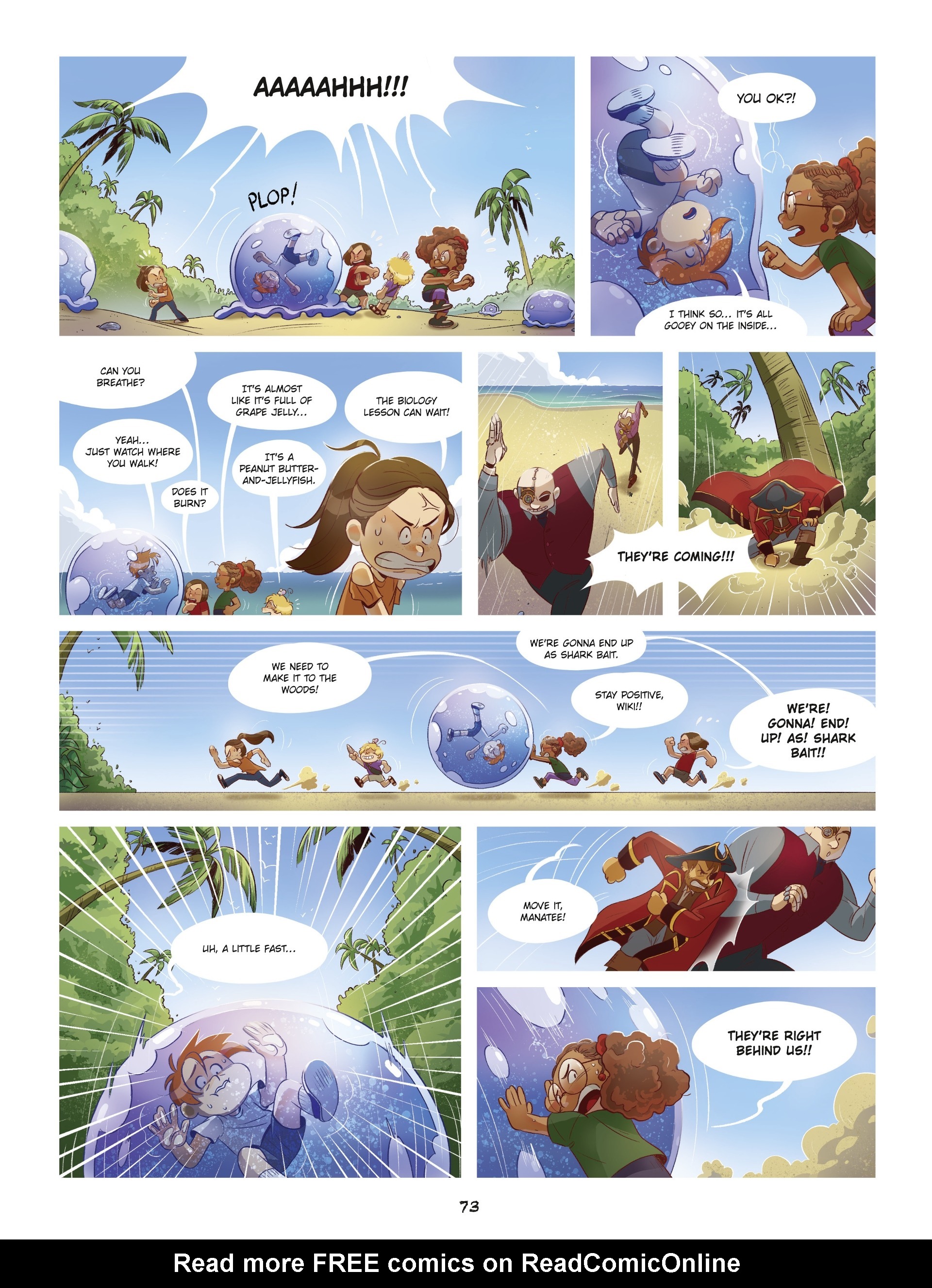 Read online Treasure: The Red Wave comic -  Issue # TPB - 73