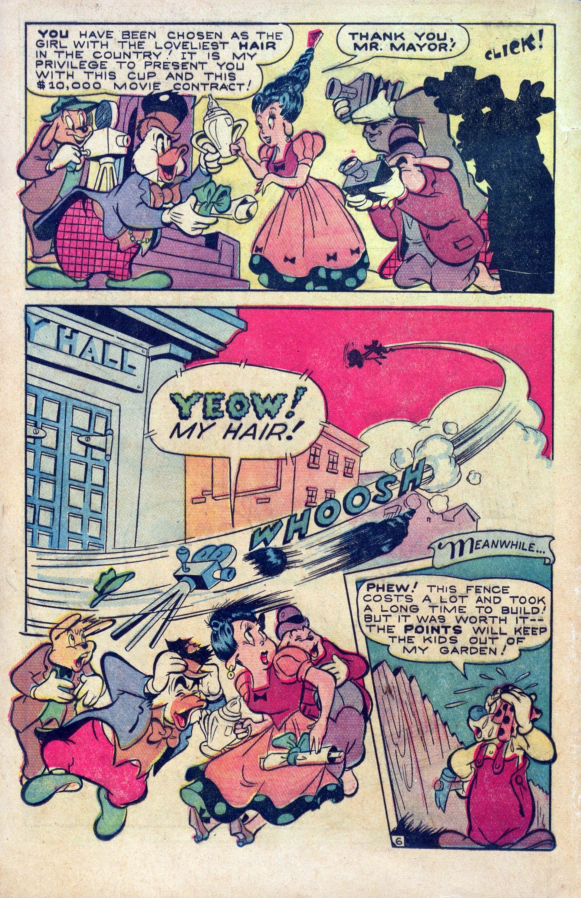 Read online Wacky Duck (1948) comic -  Issue #1 - 16