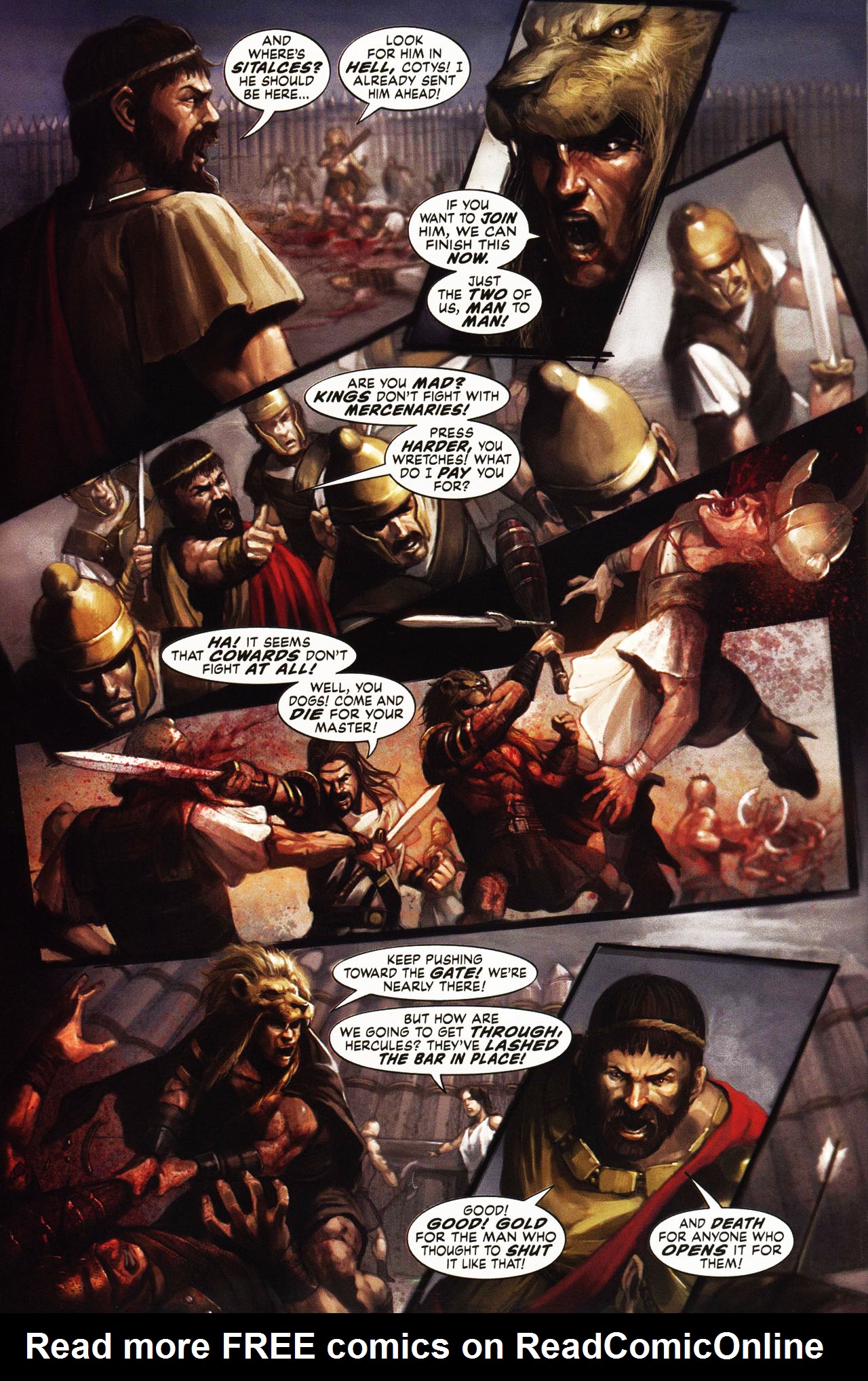 Read online Hercules (2008) comic -  Issue #4 - 22