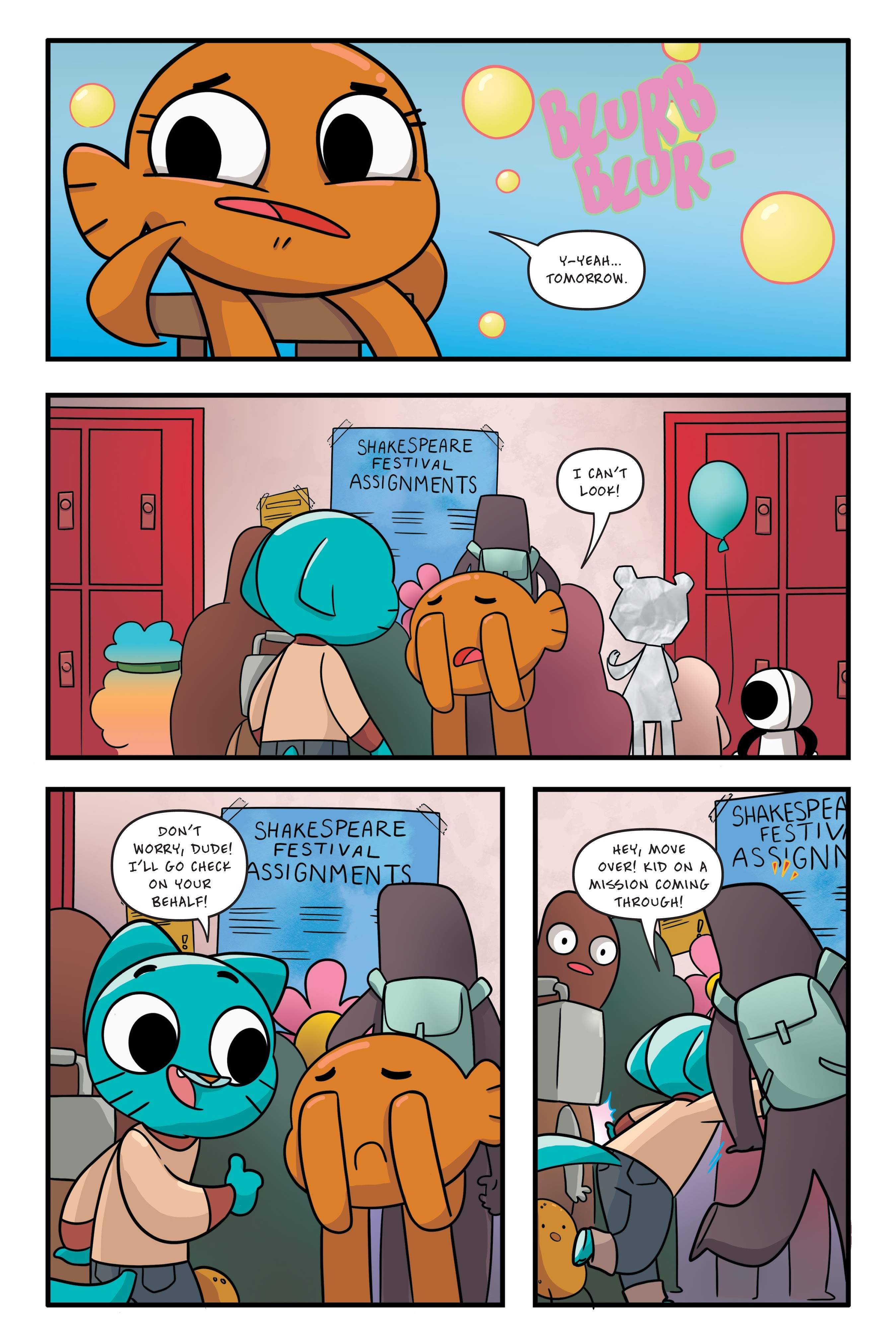 Read online The Amazing World of Gumball: Midsummer Nightmare comic -  Issue # TPB - 39