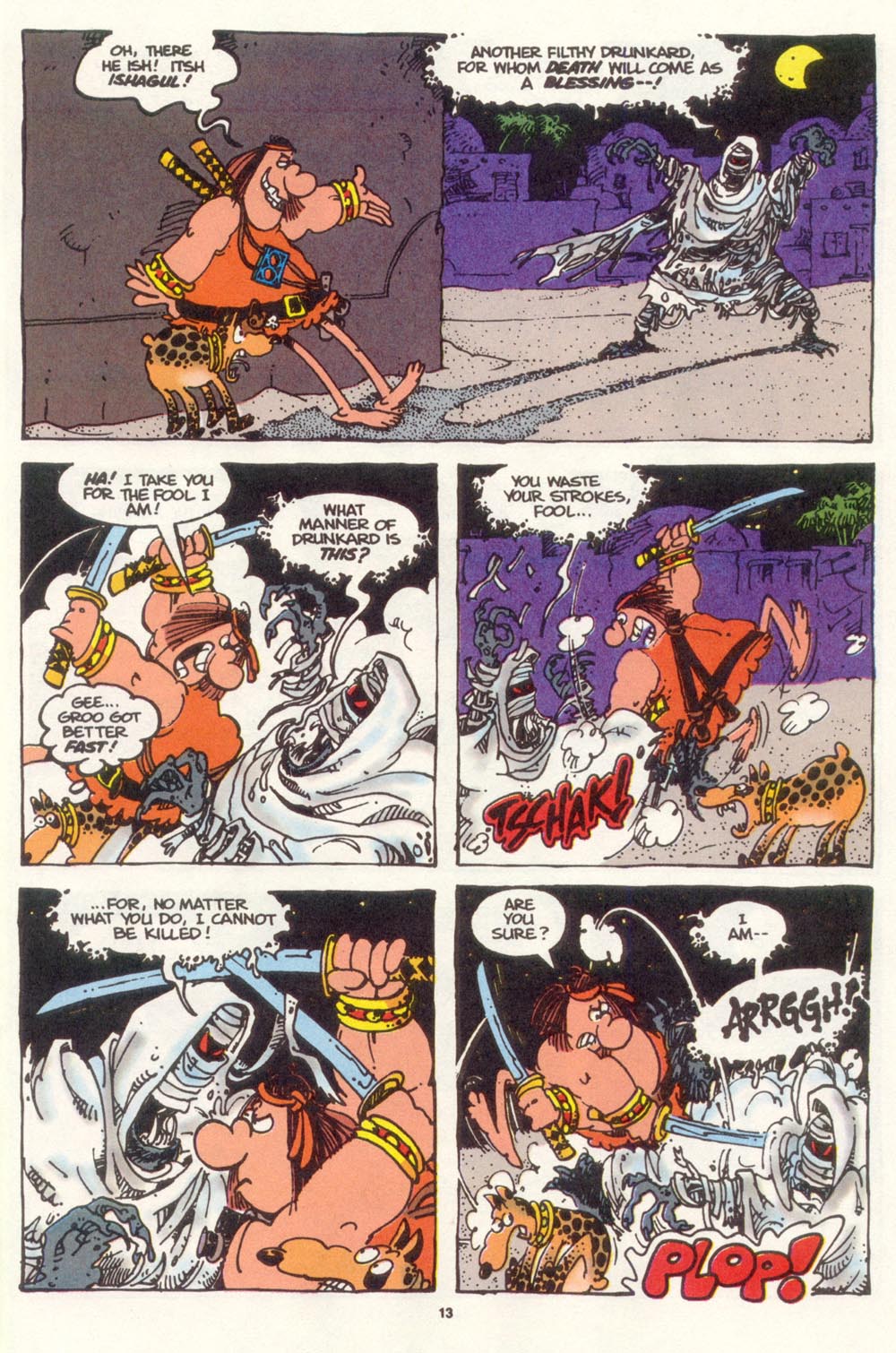 Read online Sergio Aragonés Groo the Wanderer comic -  Issue #110 - 15