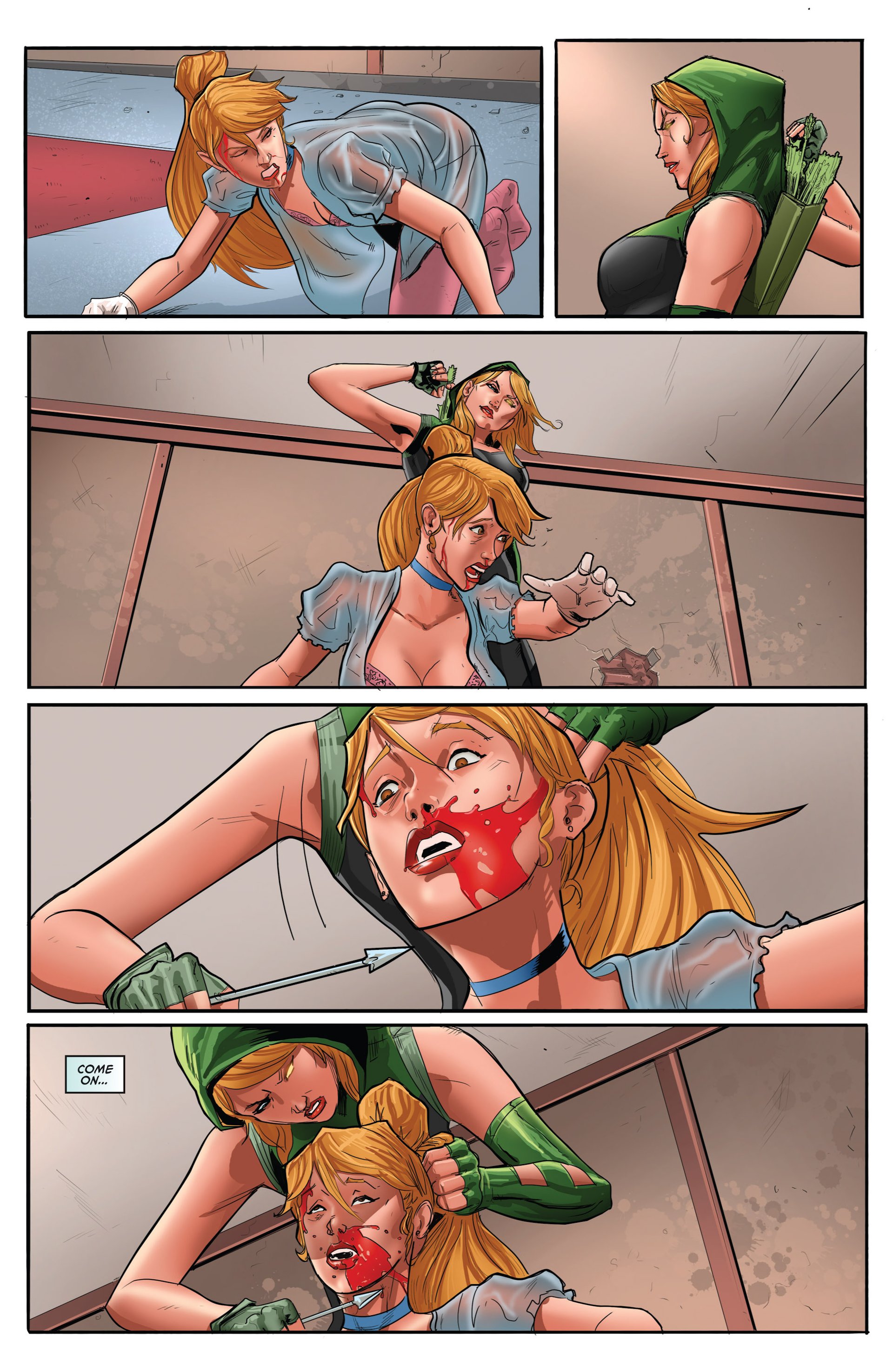 Read online Grimm Fairy Tales presents Robyn Hood: Age of Darkness comic -  Issue # Full - 27