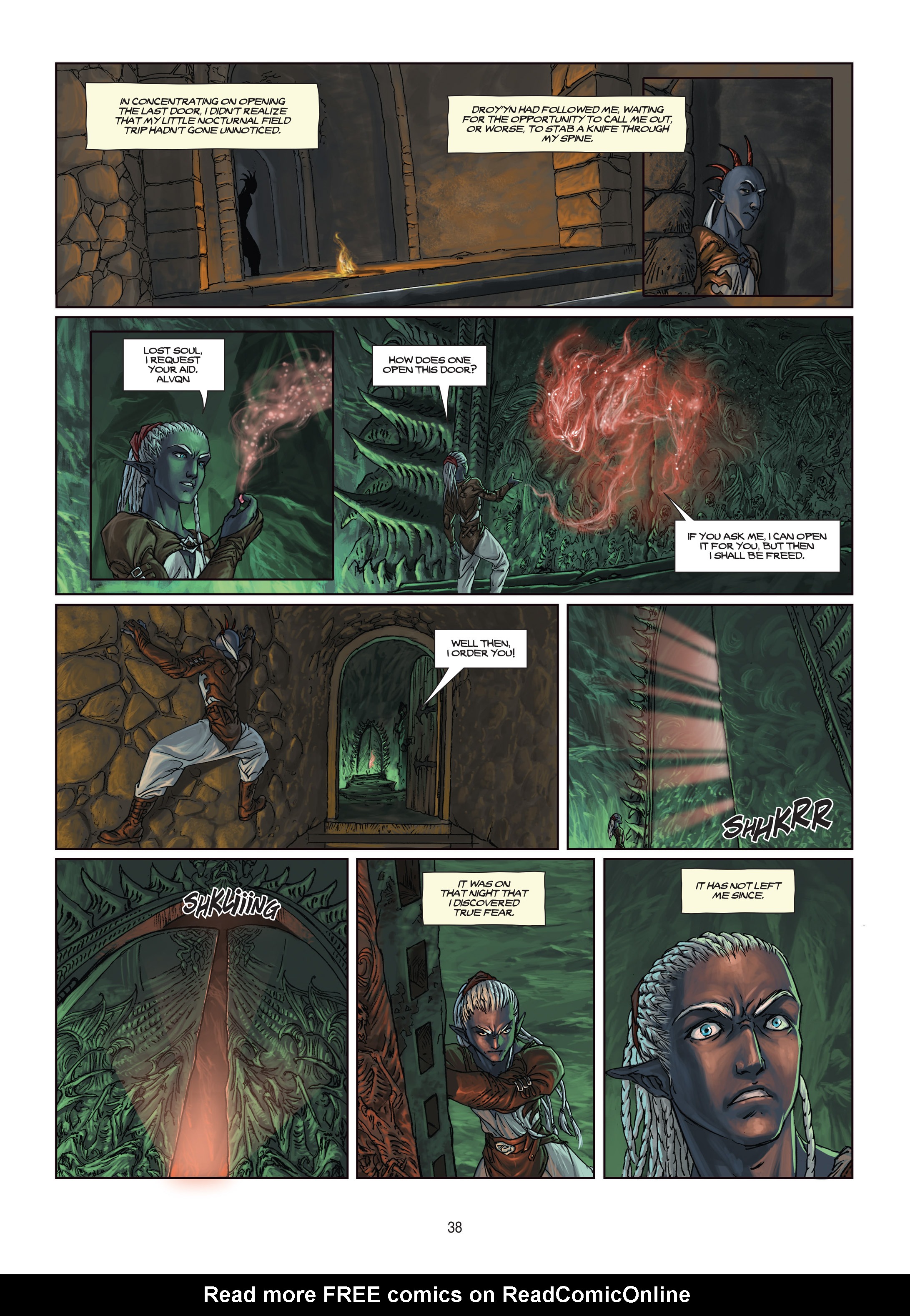 Read online Elves comic -  Issue #5 - 38