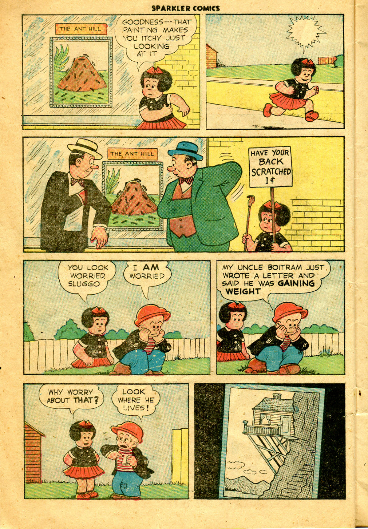 Read online Sparkler Comics comic -  Issue #82 - 10