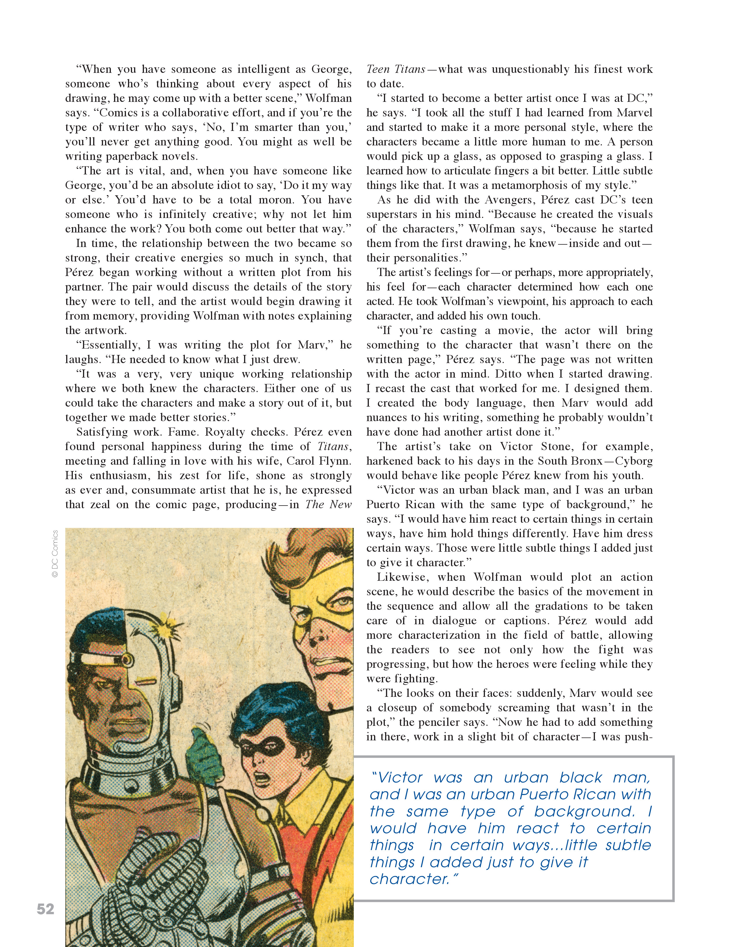 Read online George Perez Storyteller comic -  Issue # TPB 2 (Part 1) - 47