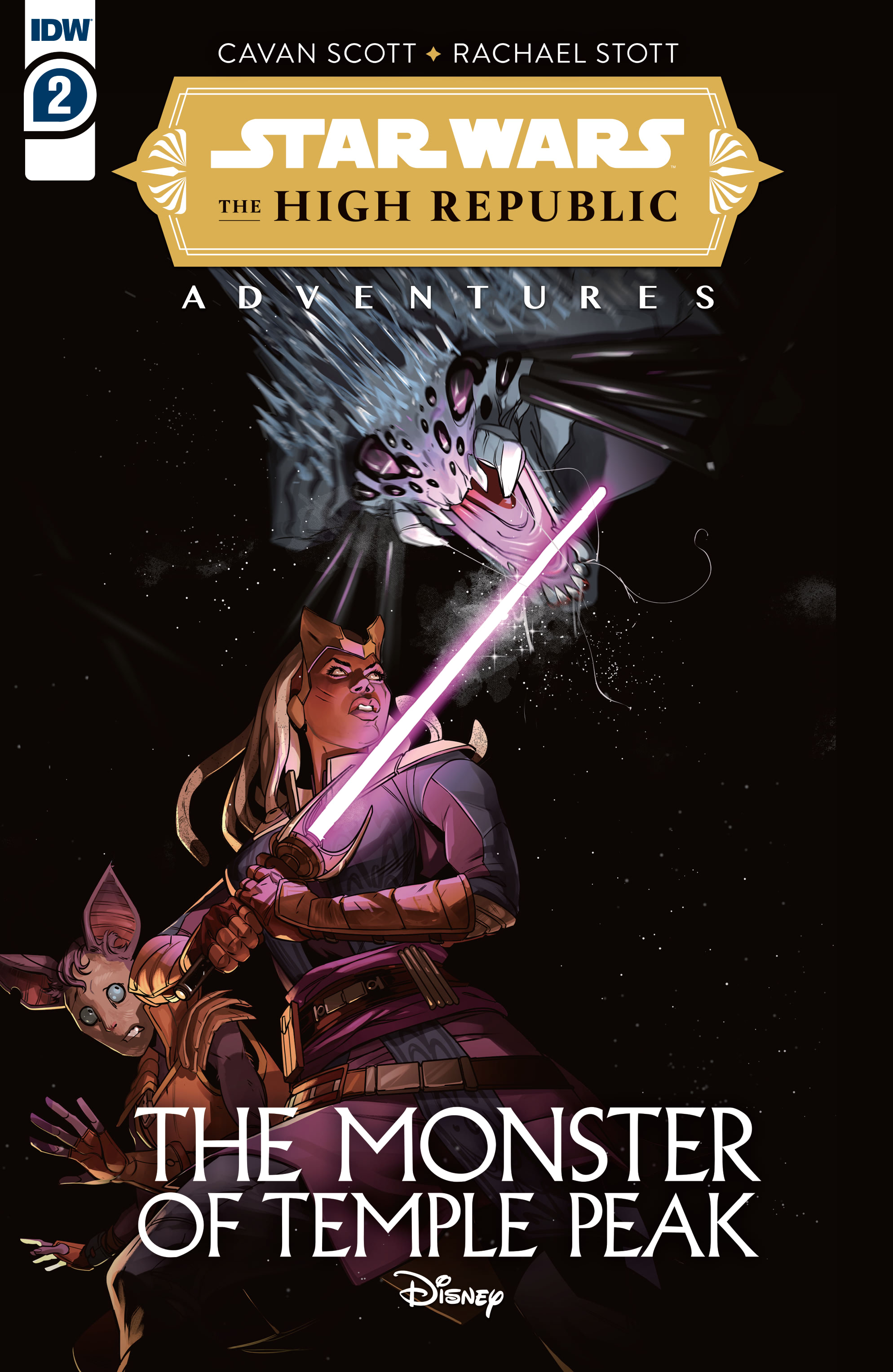 Read online Star Wars: The High Republic Adventures - The Monster of Temple Peak comic -  Issue #2 - 1