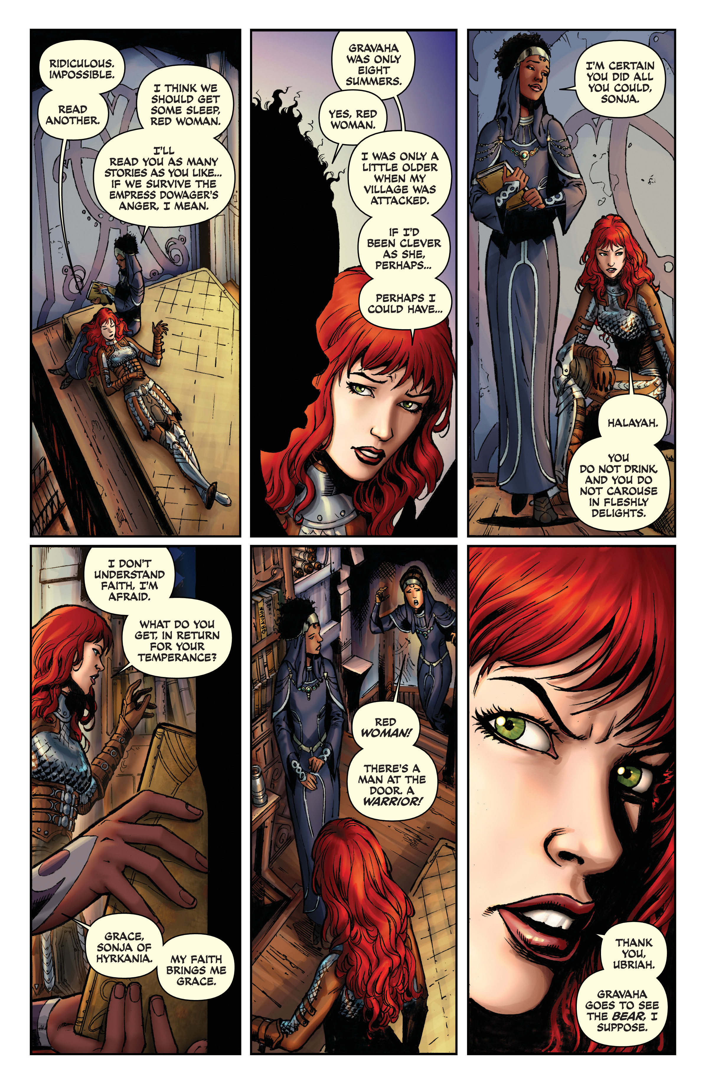 Read online Red Sonja (2013) comic -  Issue # _TPB Complete Gail Simone Red Sonja Omnibus (Part 5) - 33
