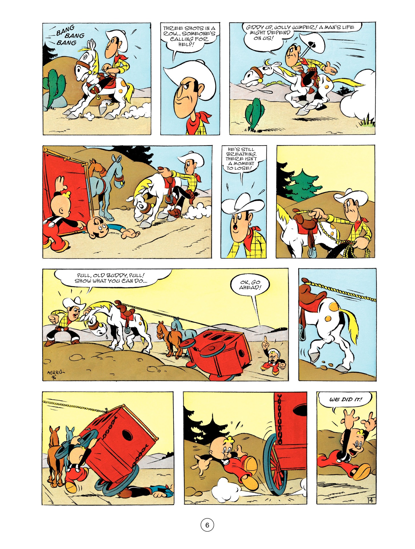 Read online A Lucky Luke Adventure comic -  Issue #55 - 6
