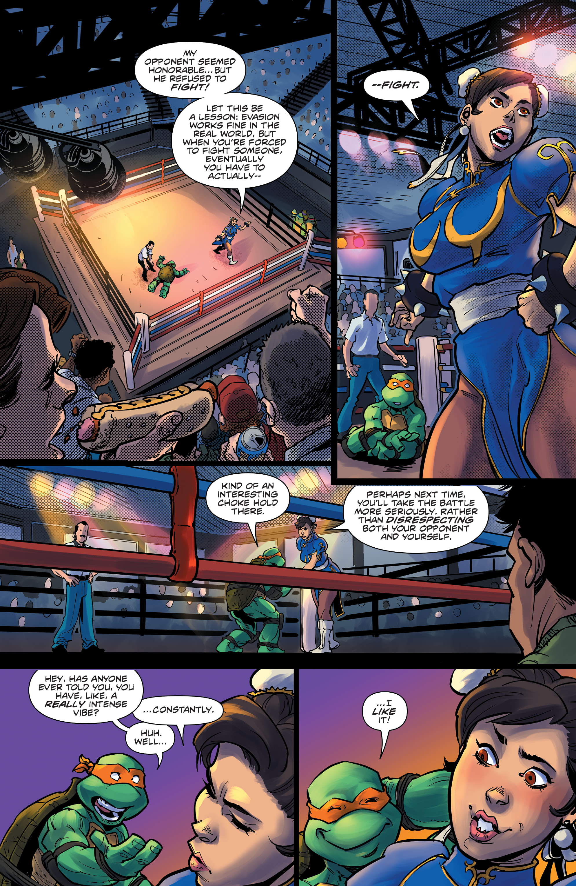 Read online Teenage Mutant Ninja Turtles vs. Street Fighter comic -  Issue #1 - 18