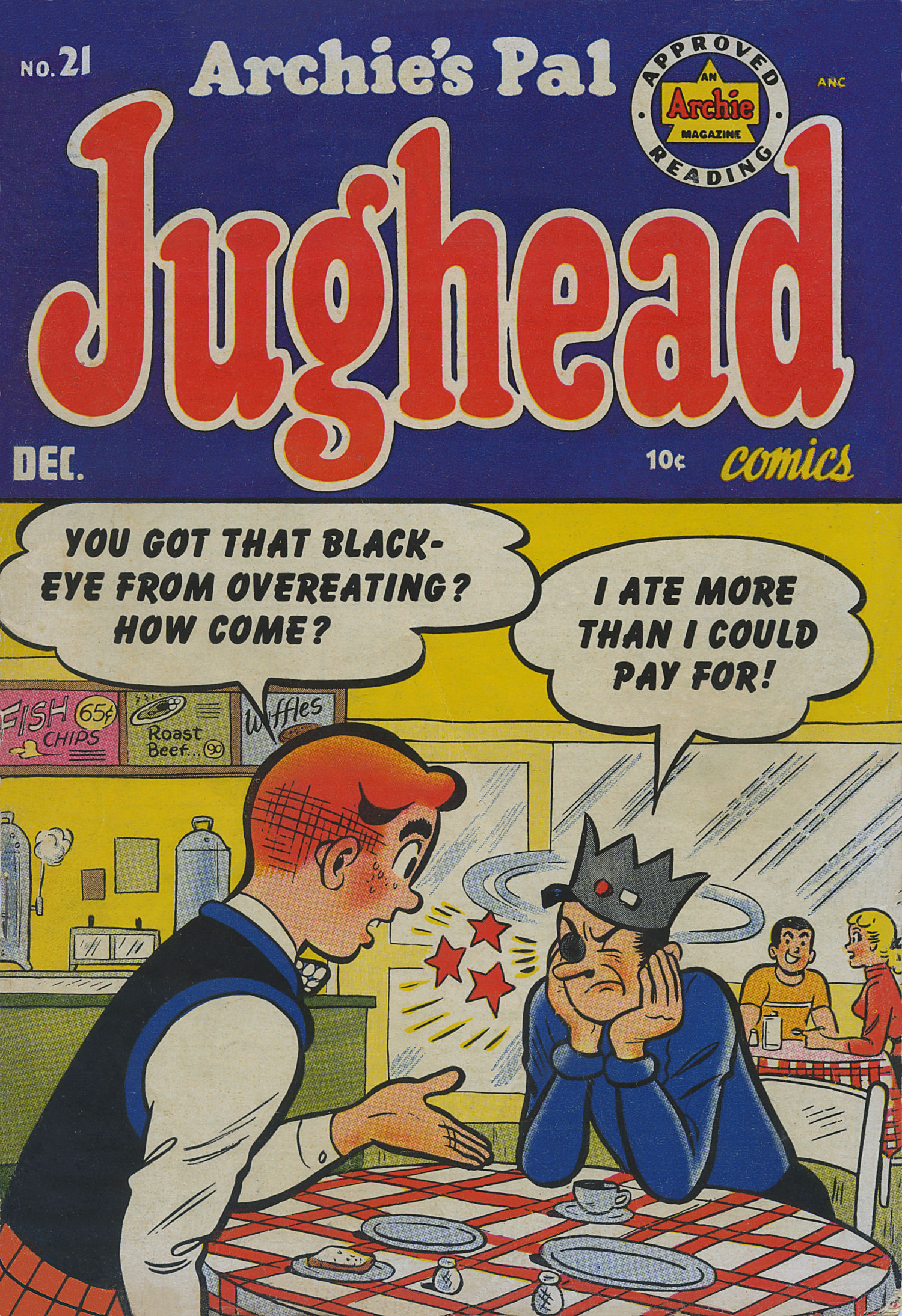 Read online Archie's Pal Jughead comic -  Issue #21 - 1