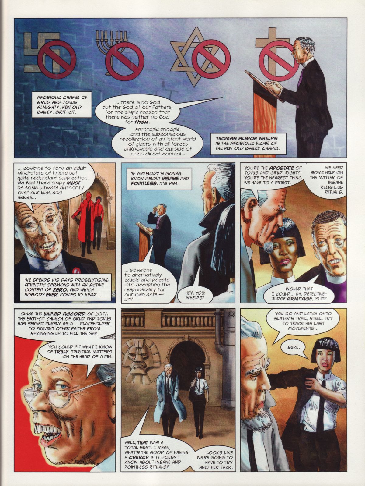 Read online Judge Dredd Megazine (Vol. 5) comic -  Issue #212 - 93