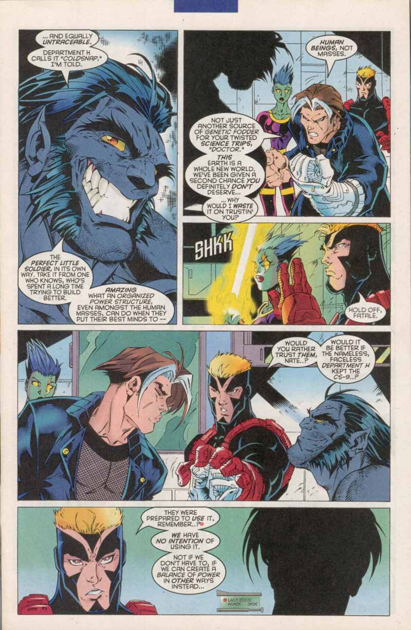 Read online X-Man comic -  Issue #28 - 5