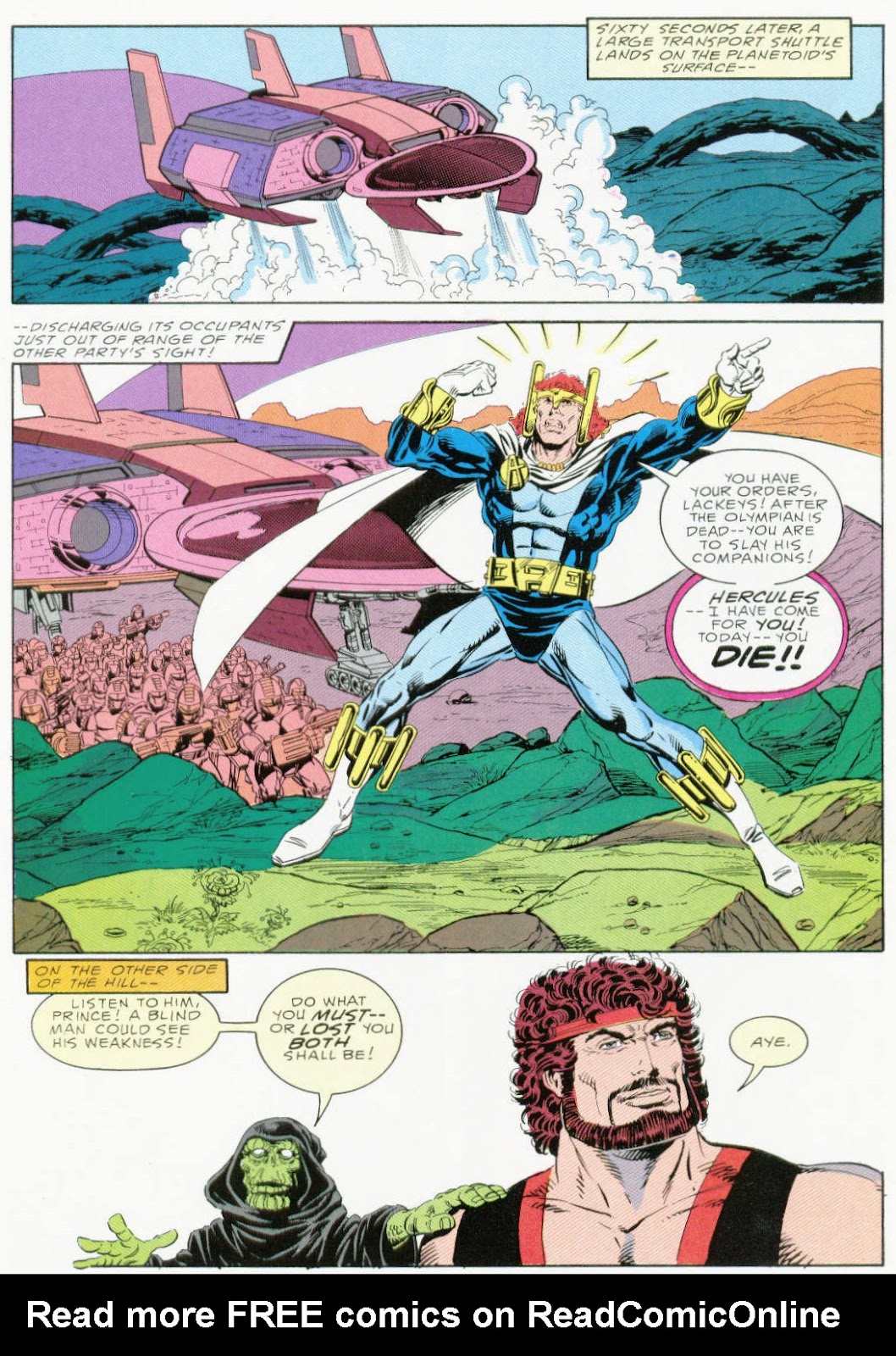 Marvel Graphic Novel issue 37 - Hercules Prince of Power - Full Circle - Page 65