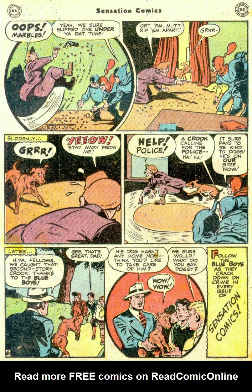 Read online Sensation (Mystery) Comics comic -  Issue #74 - 22