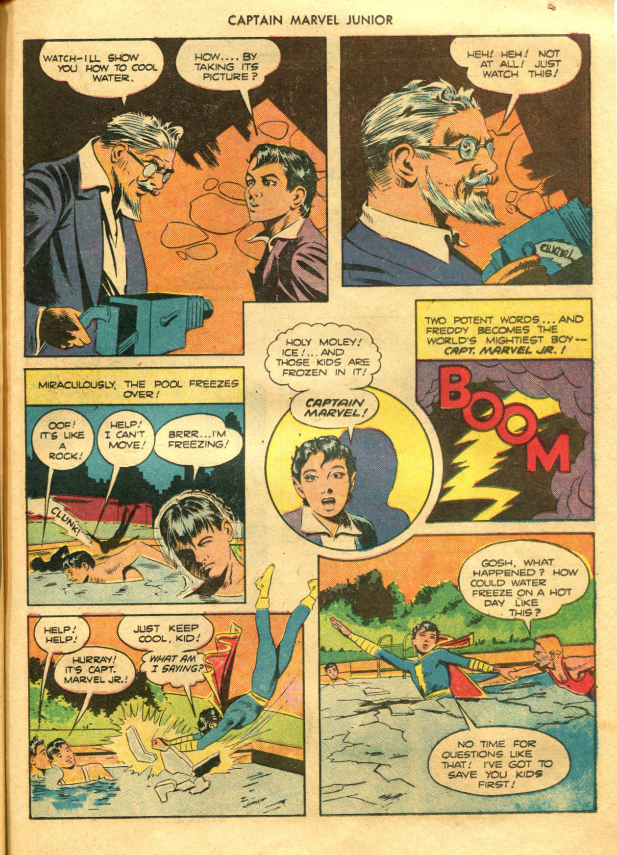 Read online Captain Marvel, Jr. comic -  Issue #20 - 33