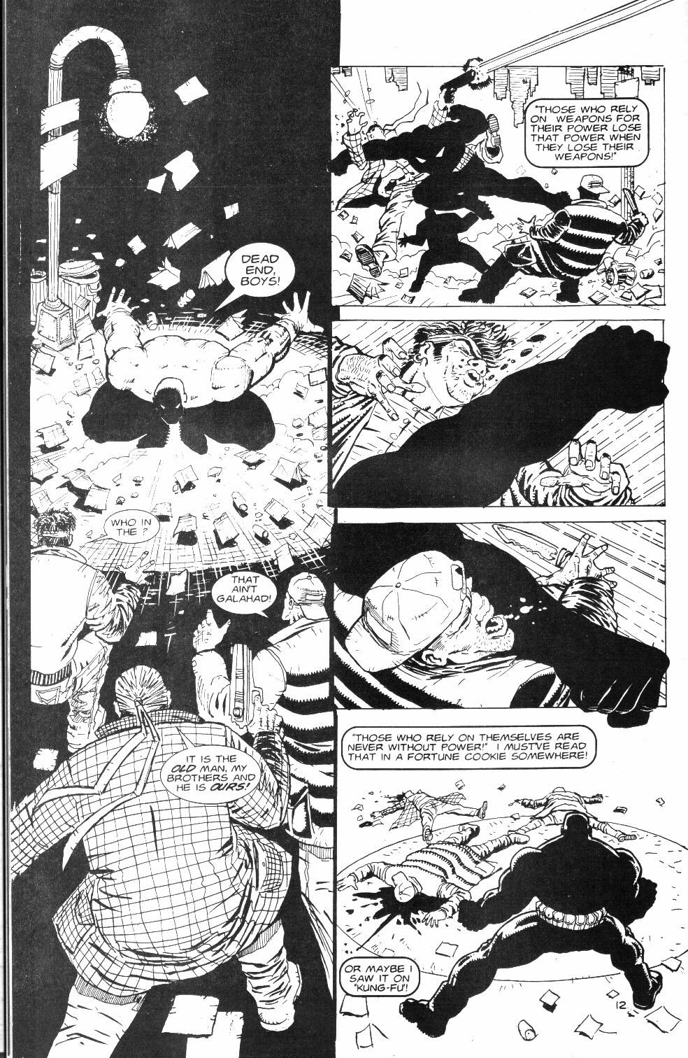 Read online Knight Watchman: Graveyard Shift comic -  Issue #1 - 14