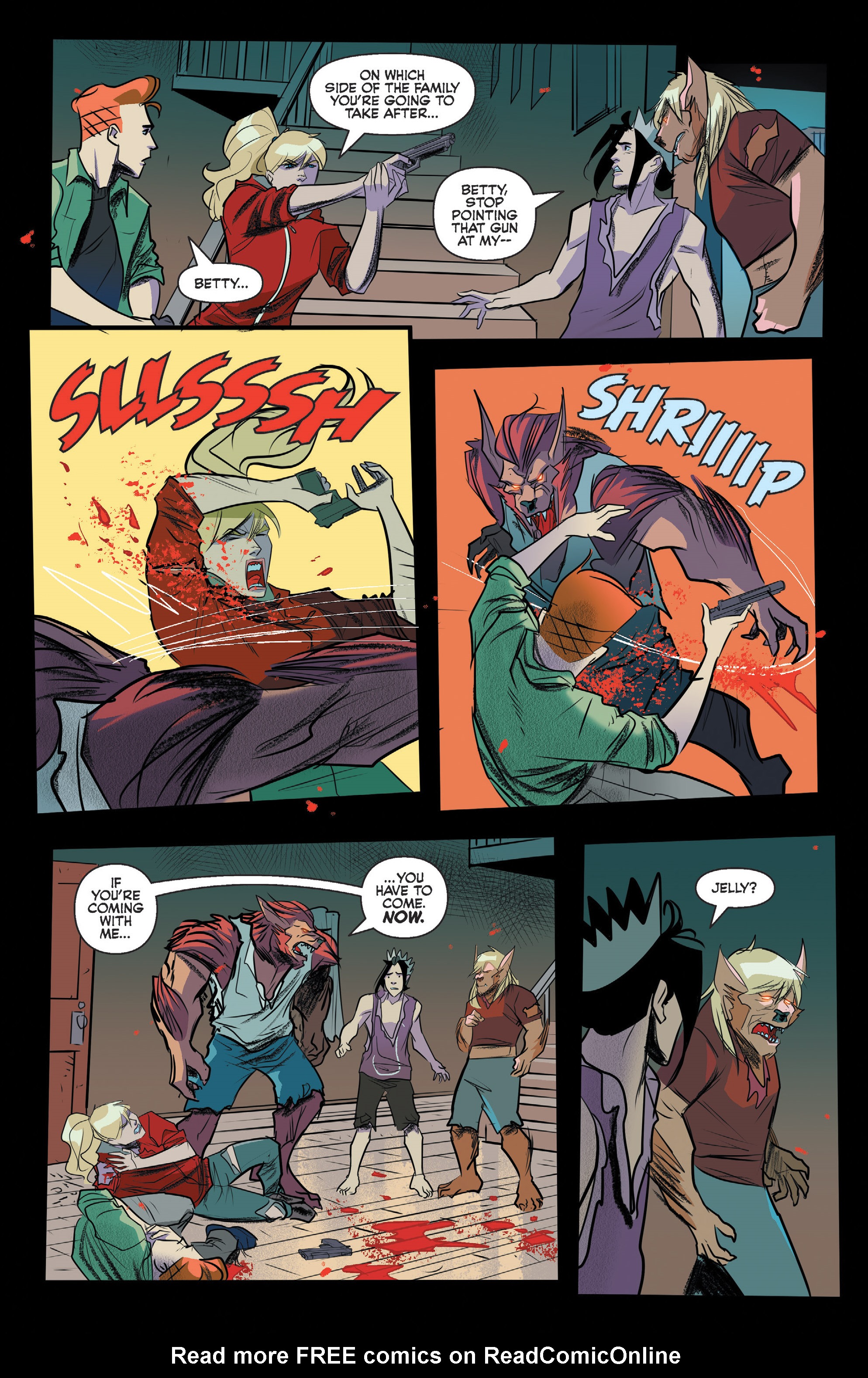 Read online Jughead The Hunger comic -  Issue #13 - 17