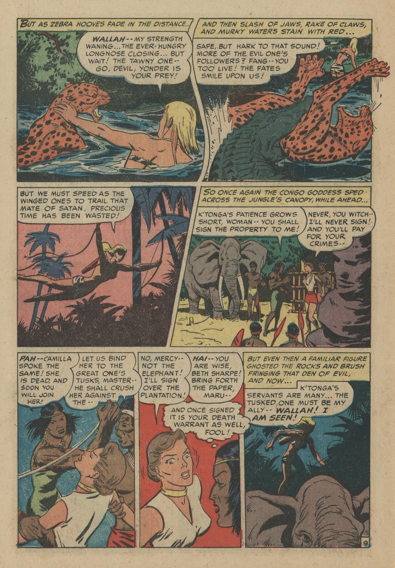 Read online Jungle Comics comic -  Issue #133 - 48