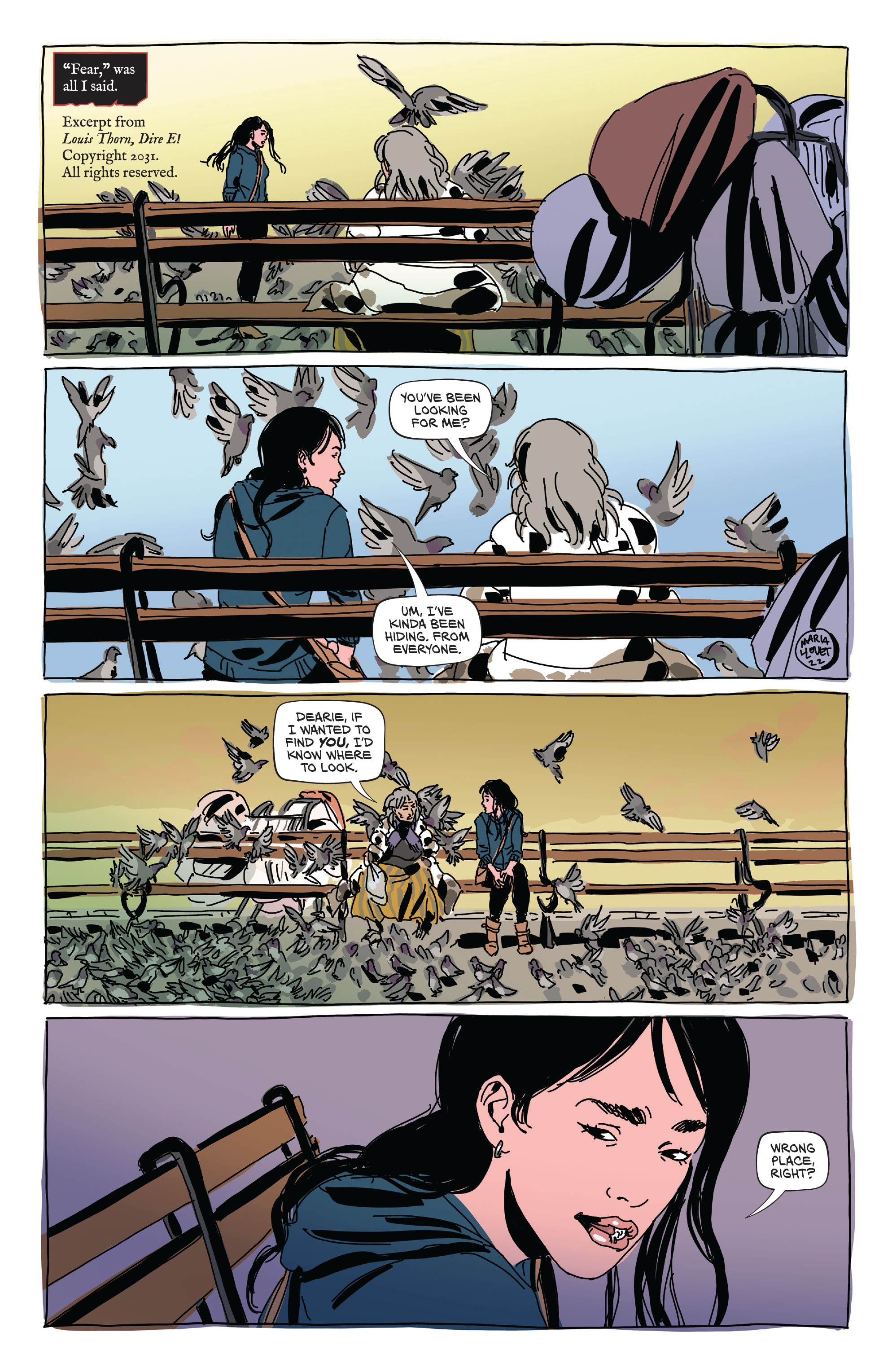 Read online Faithless III comic -  Issue #5 - 6