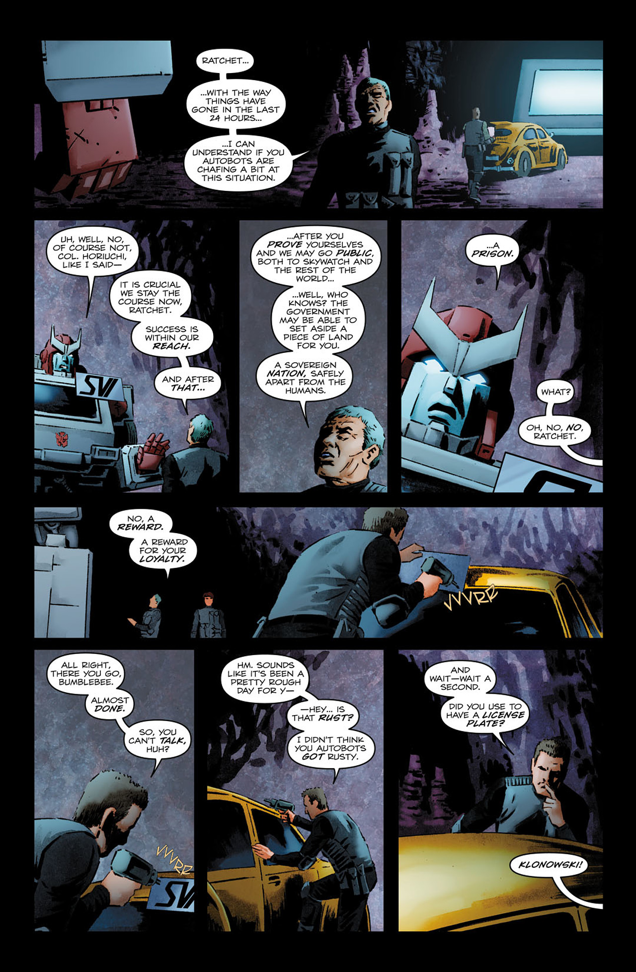 Read online The Transformers: Bumblebee comic -  Issue #3 - 6