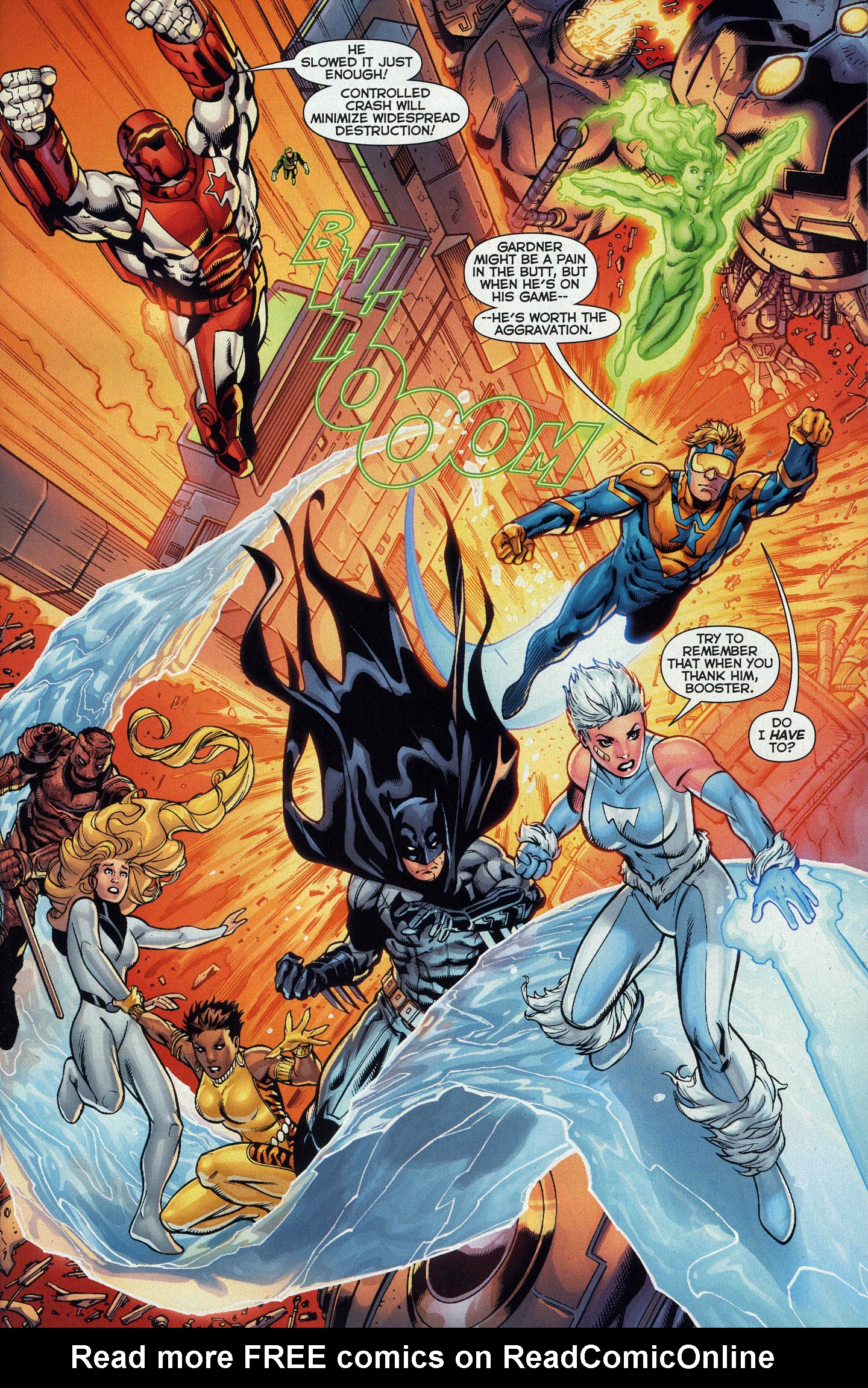 Read online Justice League International (2011) comic -  Issue #5 - 28