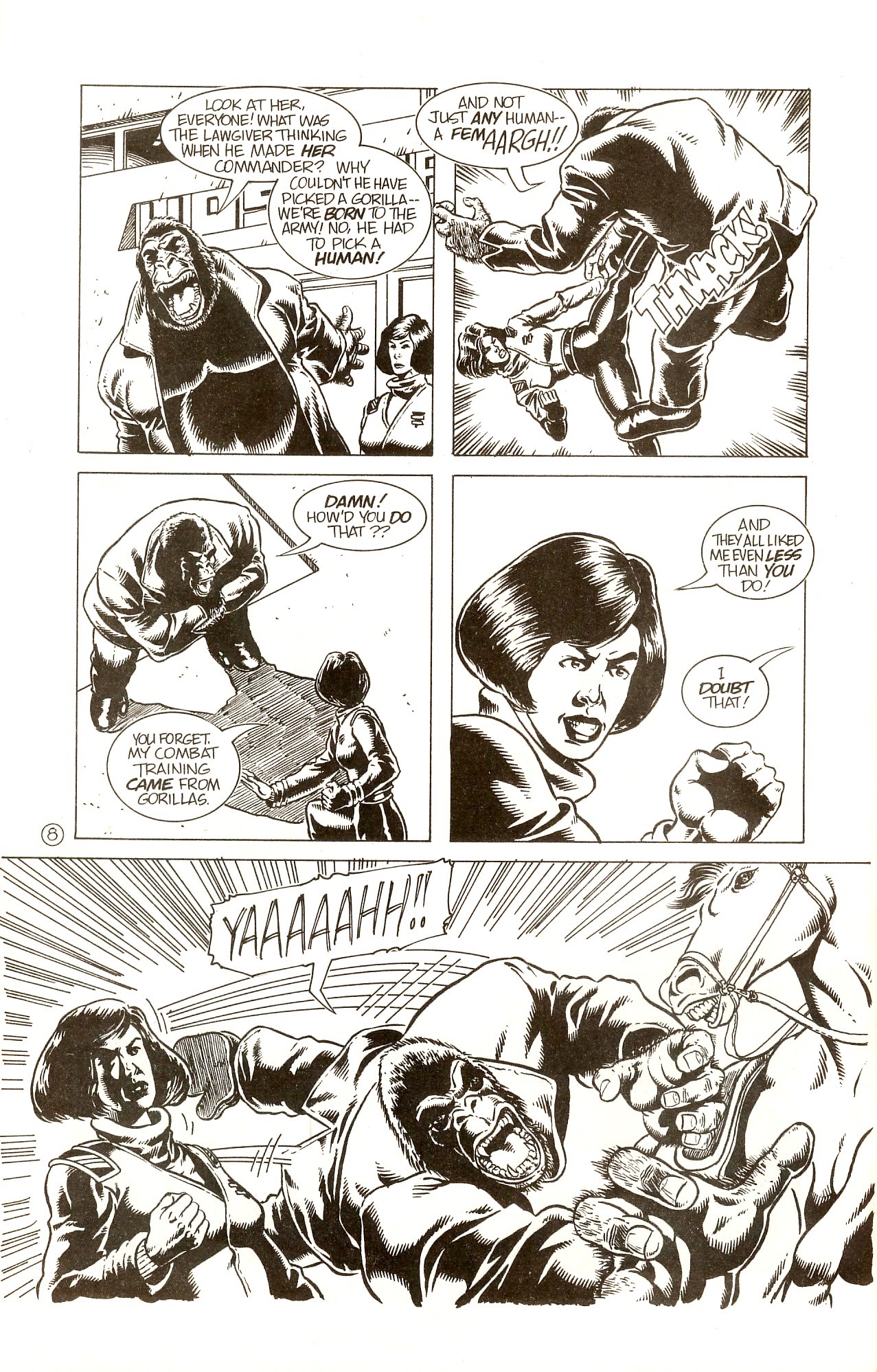 Read online Planet of the Apes: The Forbidden Zone comic -  Issue #2 - 10