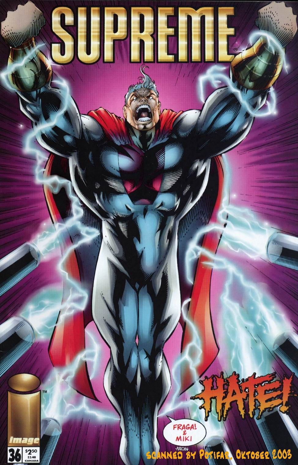 Read online Supreme (1992) comic -  Issue #36 - 1