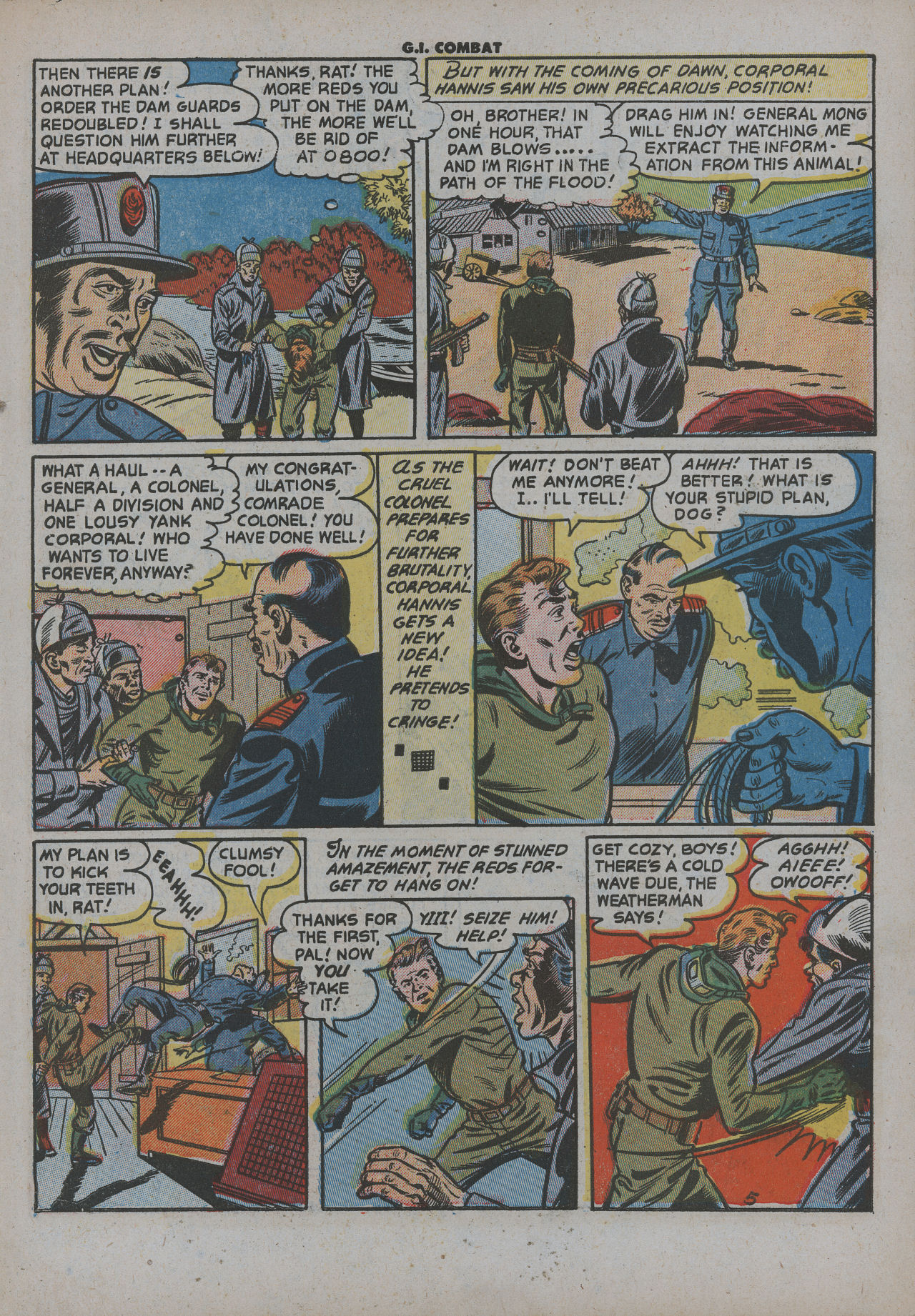 Read online G.I. Combat (1952) comic -  Issue #6 - 31
