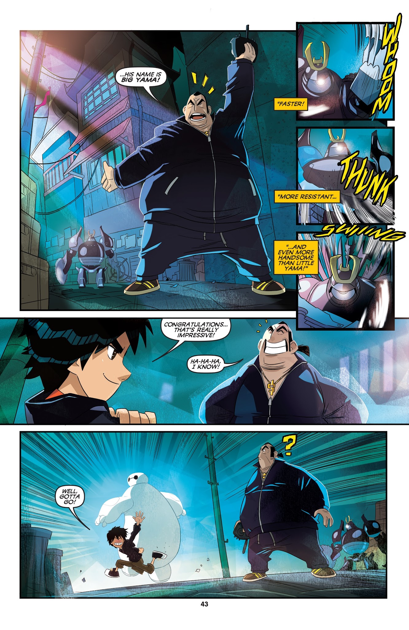 Read online Disney Big Hero 6: Heroes of San Fransokyo comic -  Issue # Full - 43