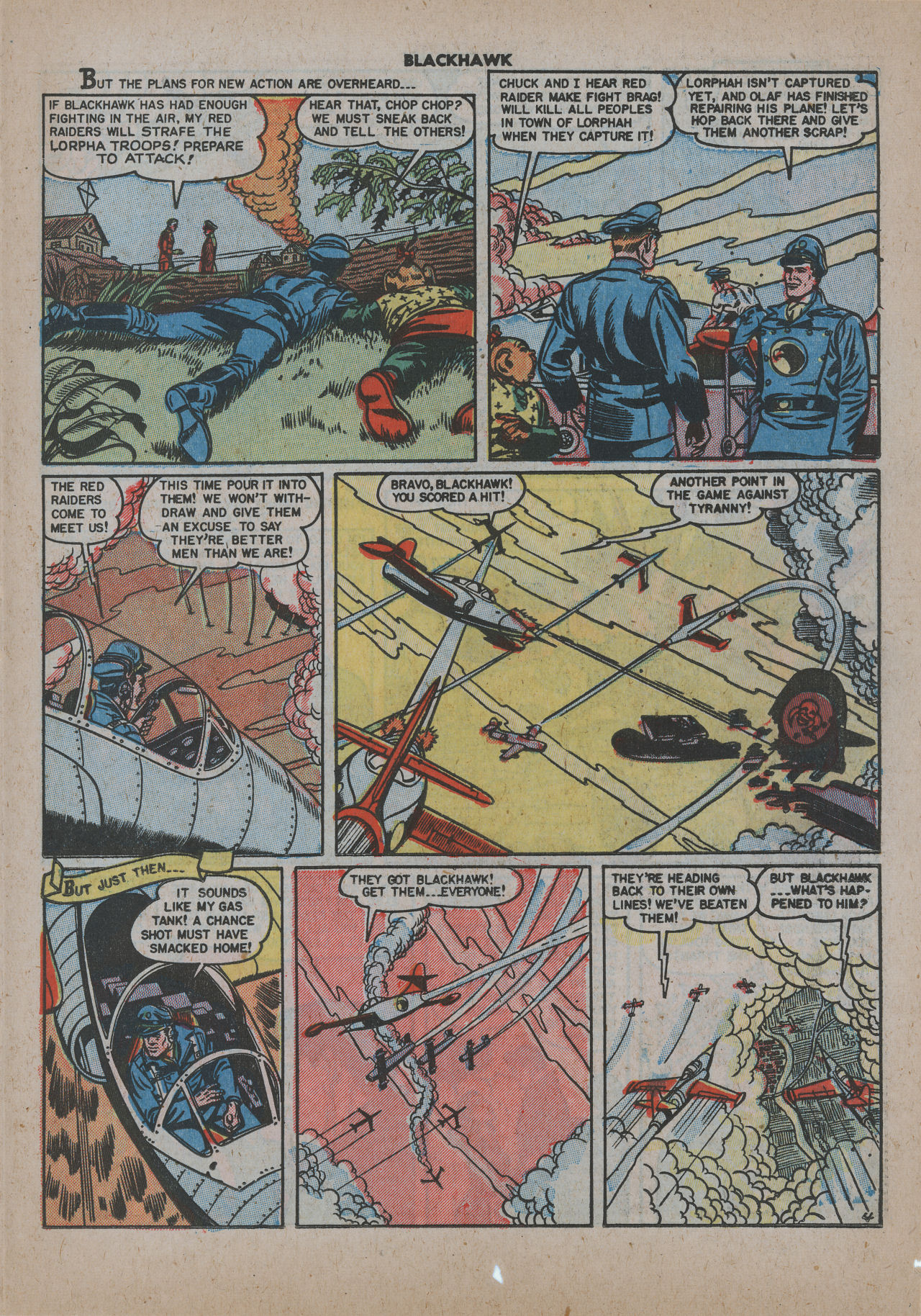 Read online Blackhawk (1957) comic -  Issue #40 - 30