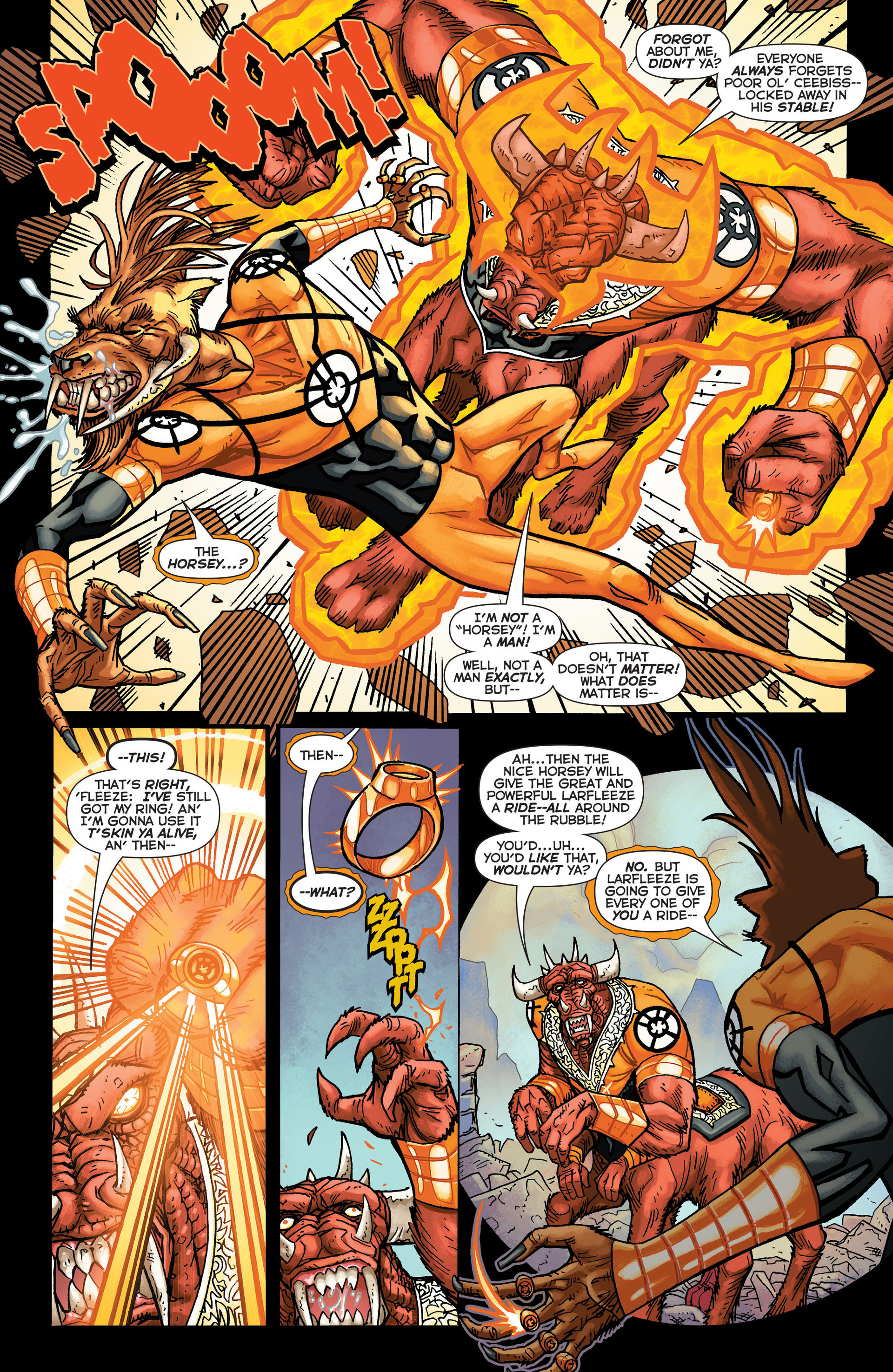Read online Larfleeze comic -  Issue #6 - 14