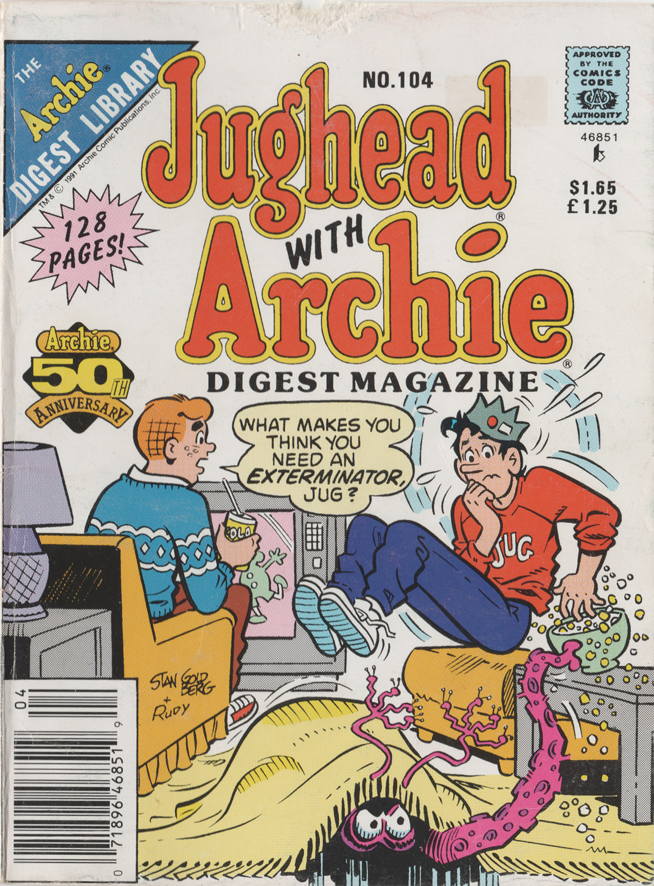 Read online Jughead with Archie Digest Magazine comic -  Issue #104 - 2