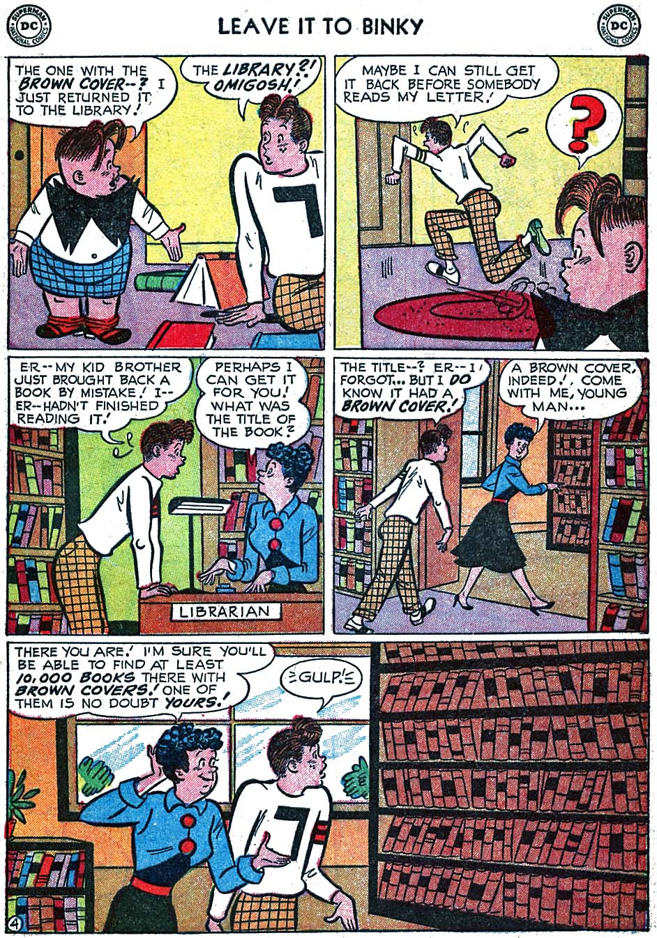 Read online Leave it to Binky comic -  Issue #38 - 39
