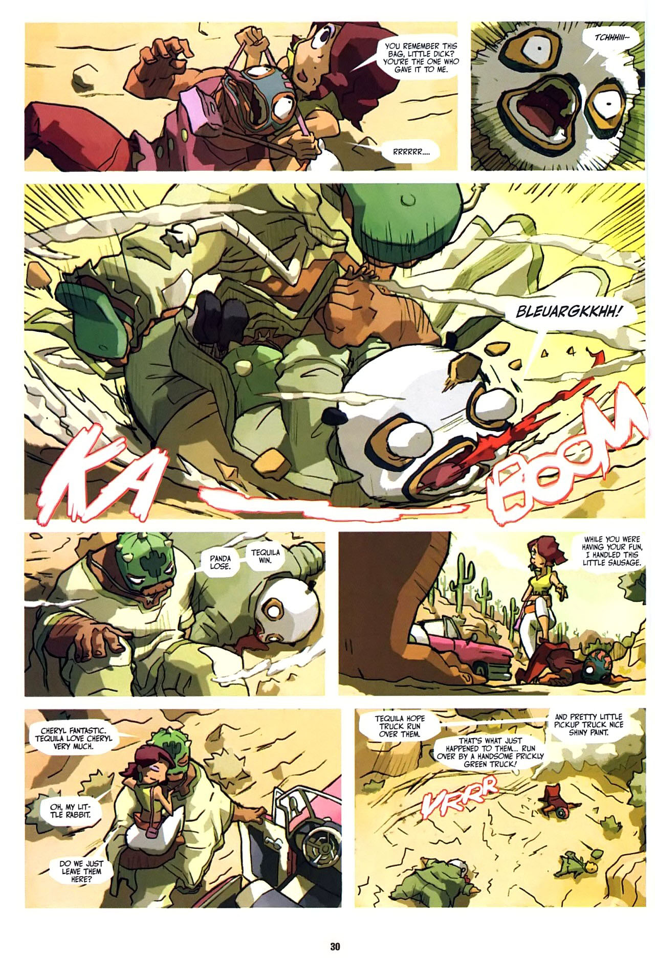 Read online Lucha Libre comic -  Issue #4 - 32