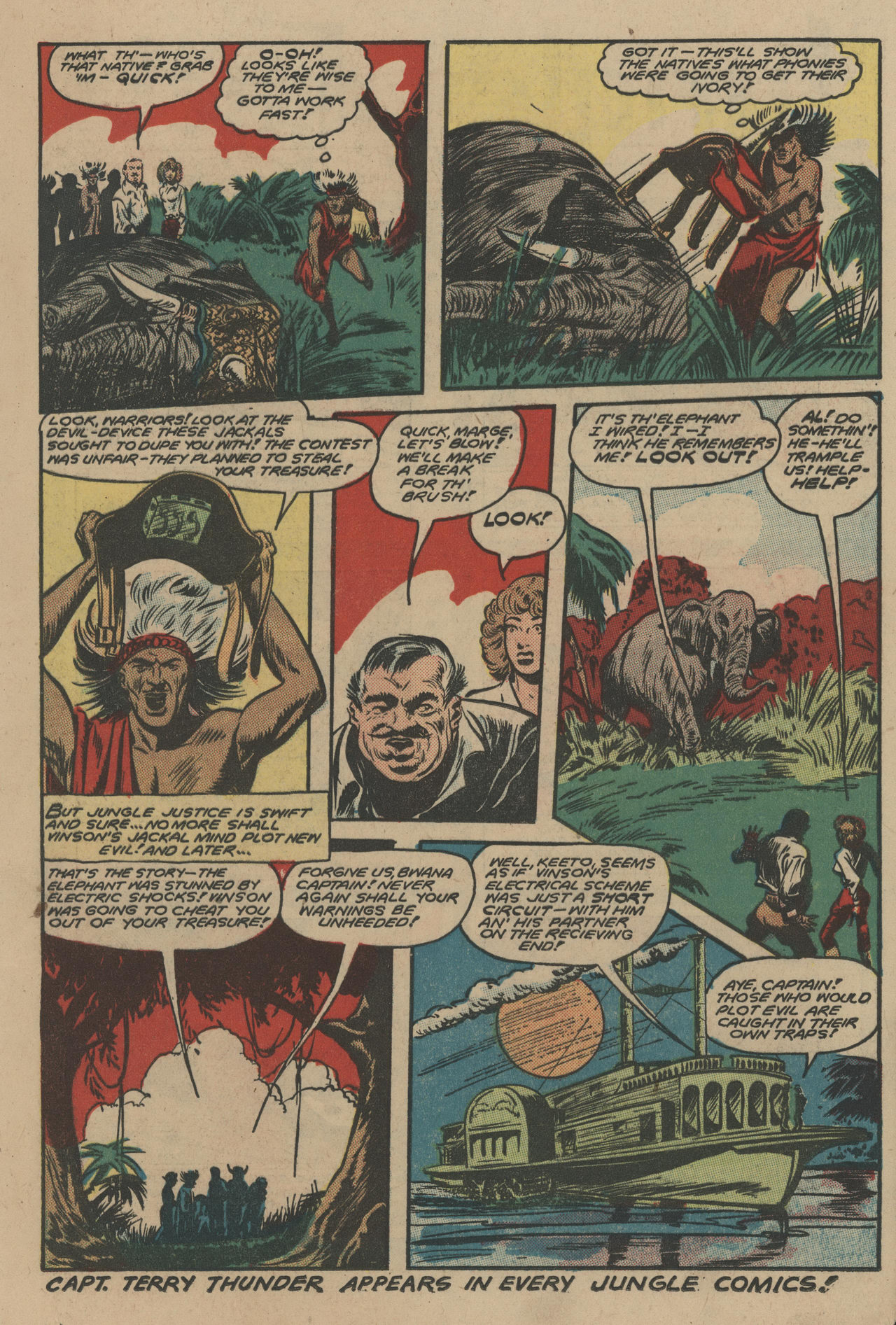Read online Jungle Comics comic -  Issue #106 - 25