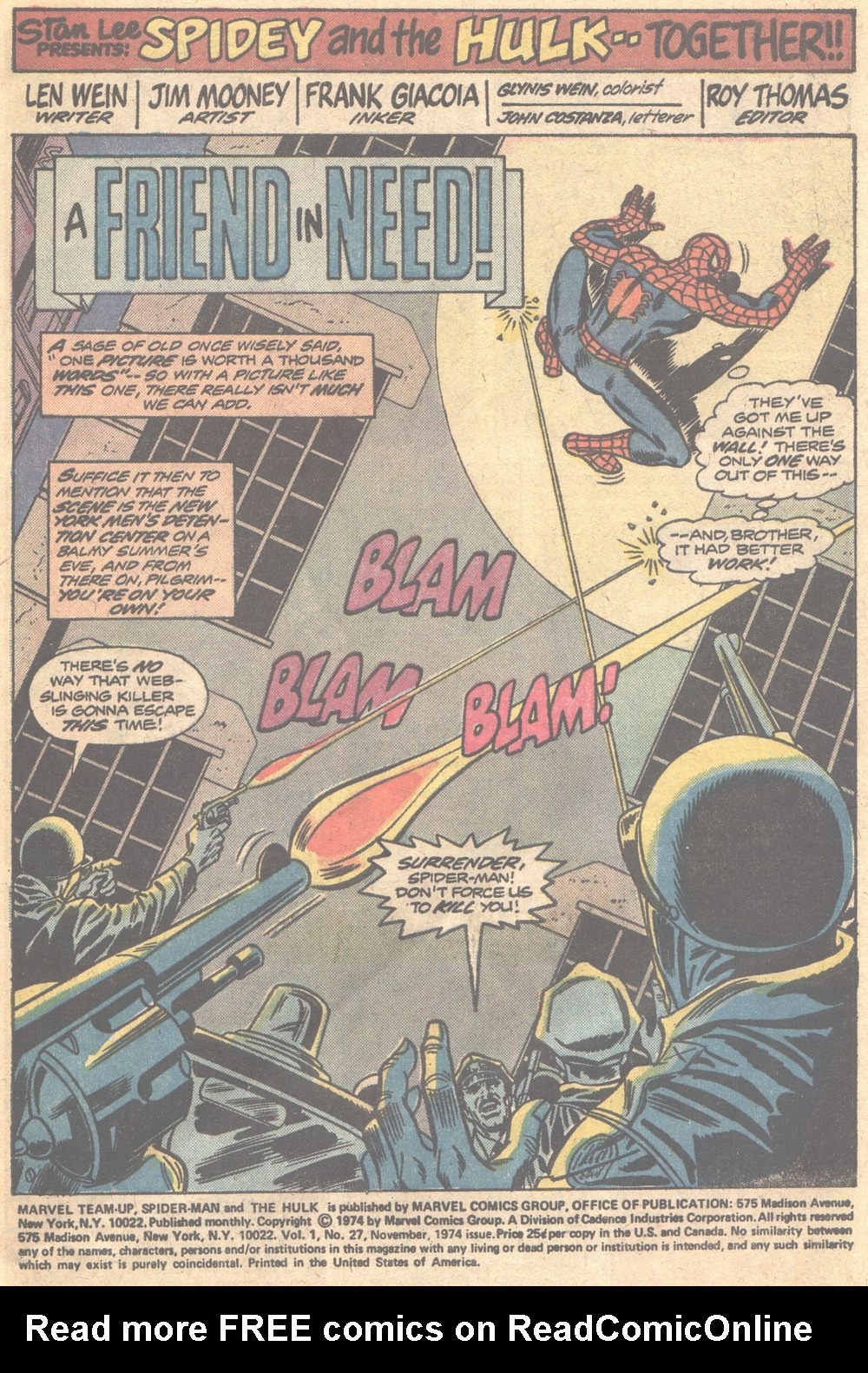 Read online Marvel Team-Up (1972) comic -  Issue #27 - 2