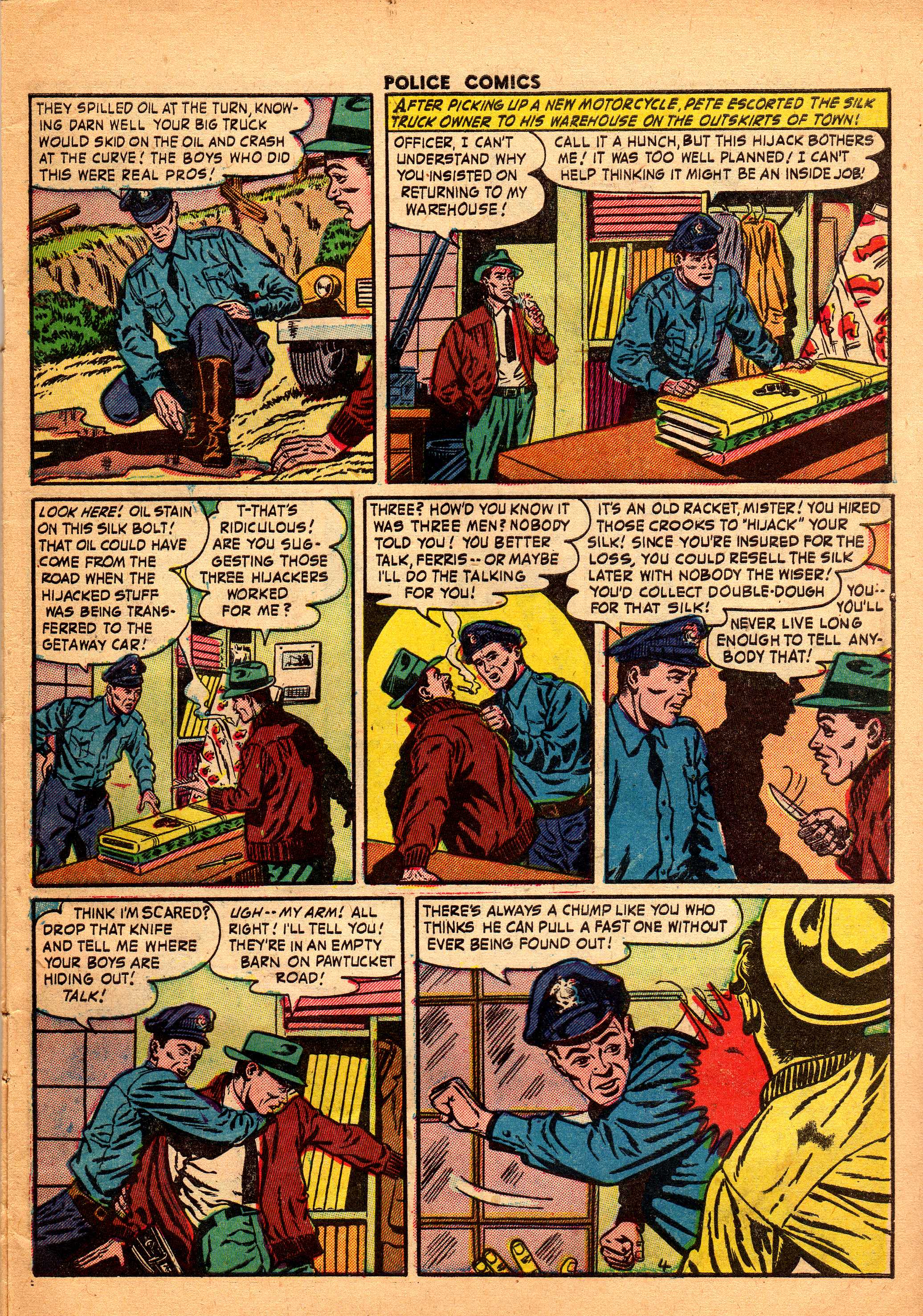 Read online Police Comics comic -  Issue #127 - 31