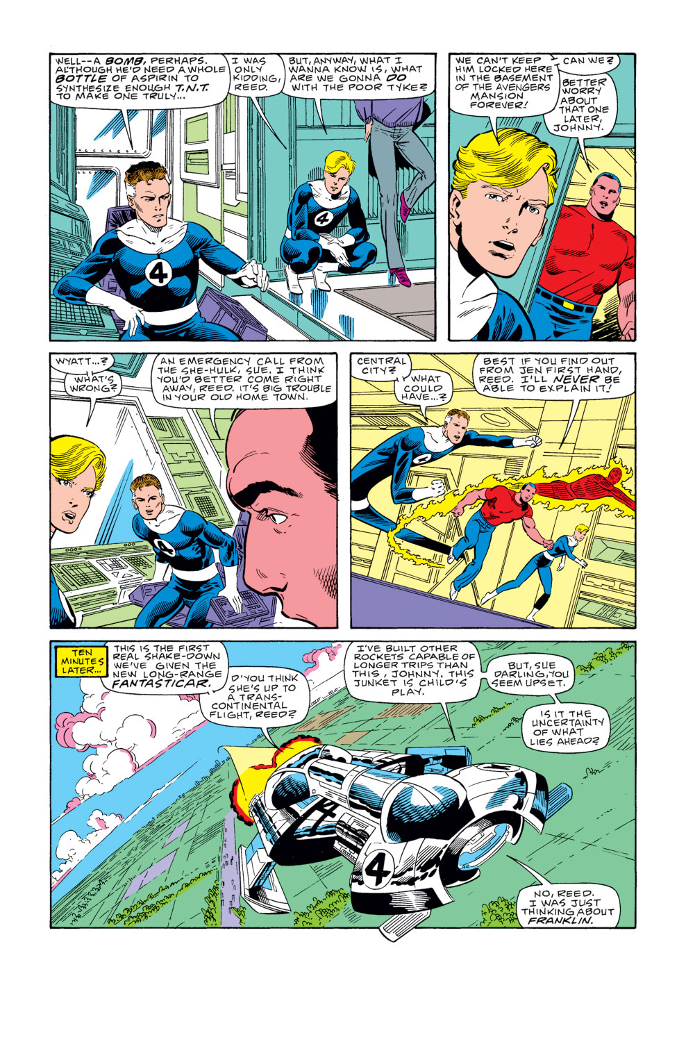 Read online Fantastic Four (1961) comic -  Issue #293 - 5