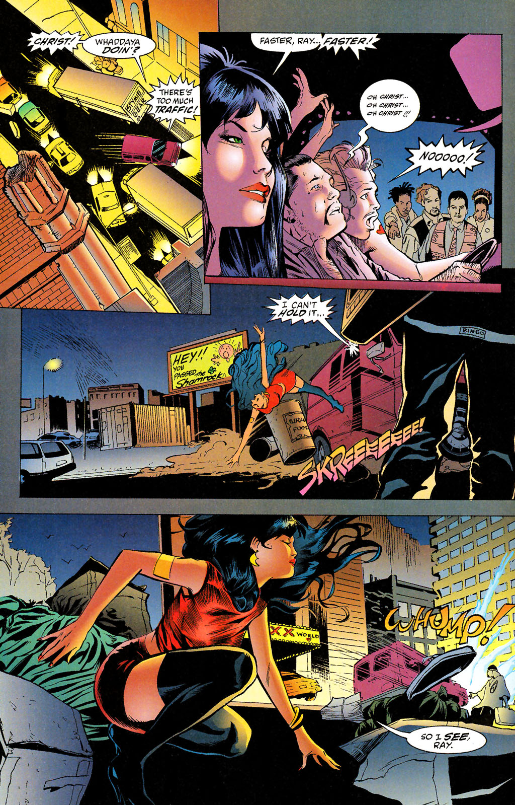 Read online Vampirella Strikes (1995) comic -  Issue # Annual 1 - 11