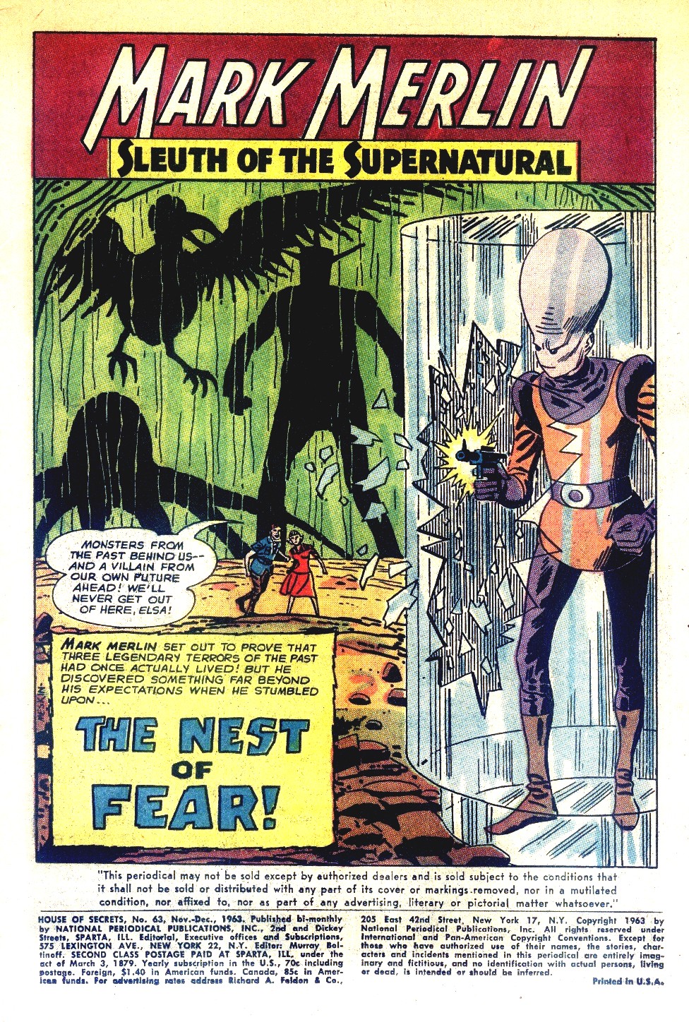 Read online House of Secrets (1956) comic -  Issue #63 - 3