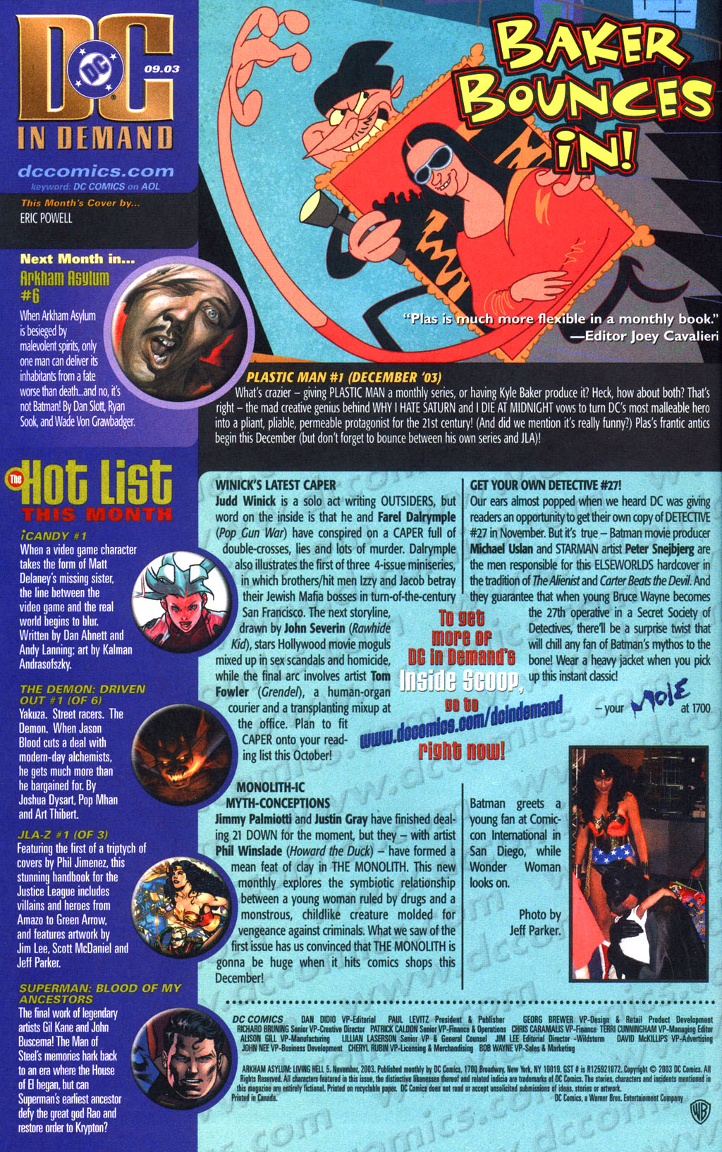 Read online Arkham Asylum: Living Hell comic -  Issue #5 - 25