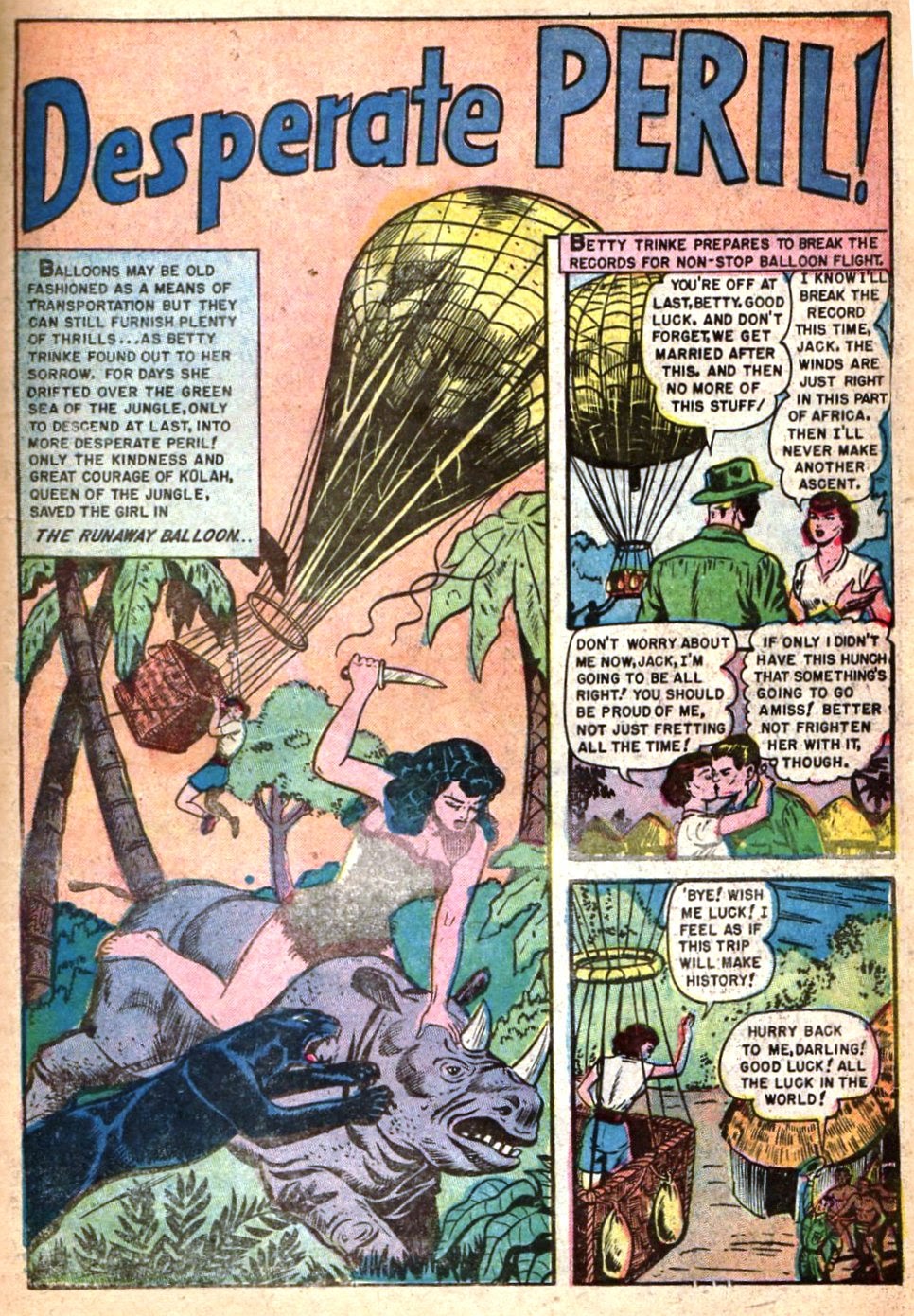 Read online Rulah - Jungle Goddess comic -  Issue #27 - 2